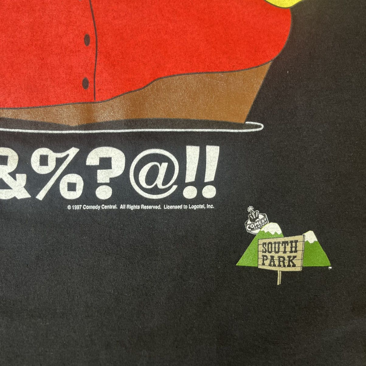 Vintage Vintage 90s South Park Cartman Comedy Central Single Stitch Size US L / EU 52-54 / 3 - 4 Thumbnail
