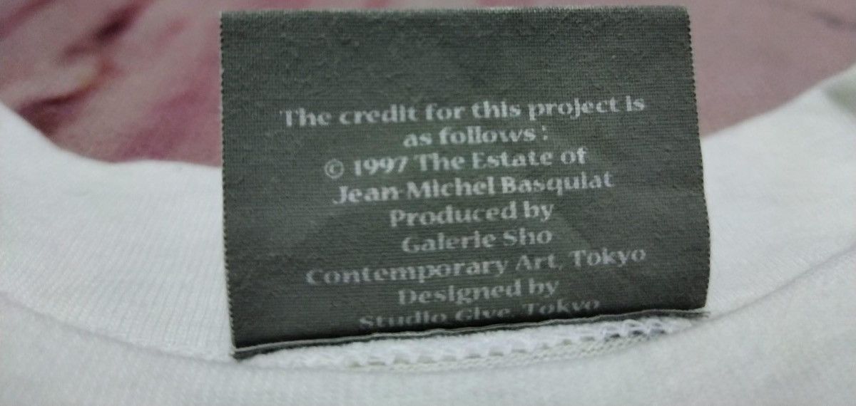 Jean-Michel Basquiat Very Rare 97s Vintage Jean Michel Basquiat Art All Overprint Size US M / EU 48-50 / 2 - 4 Thumbnail