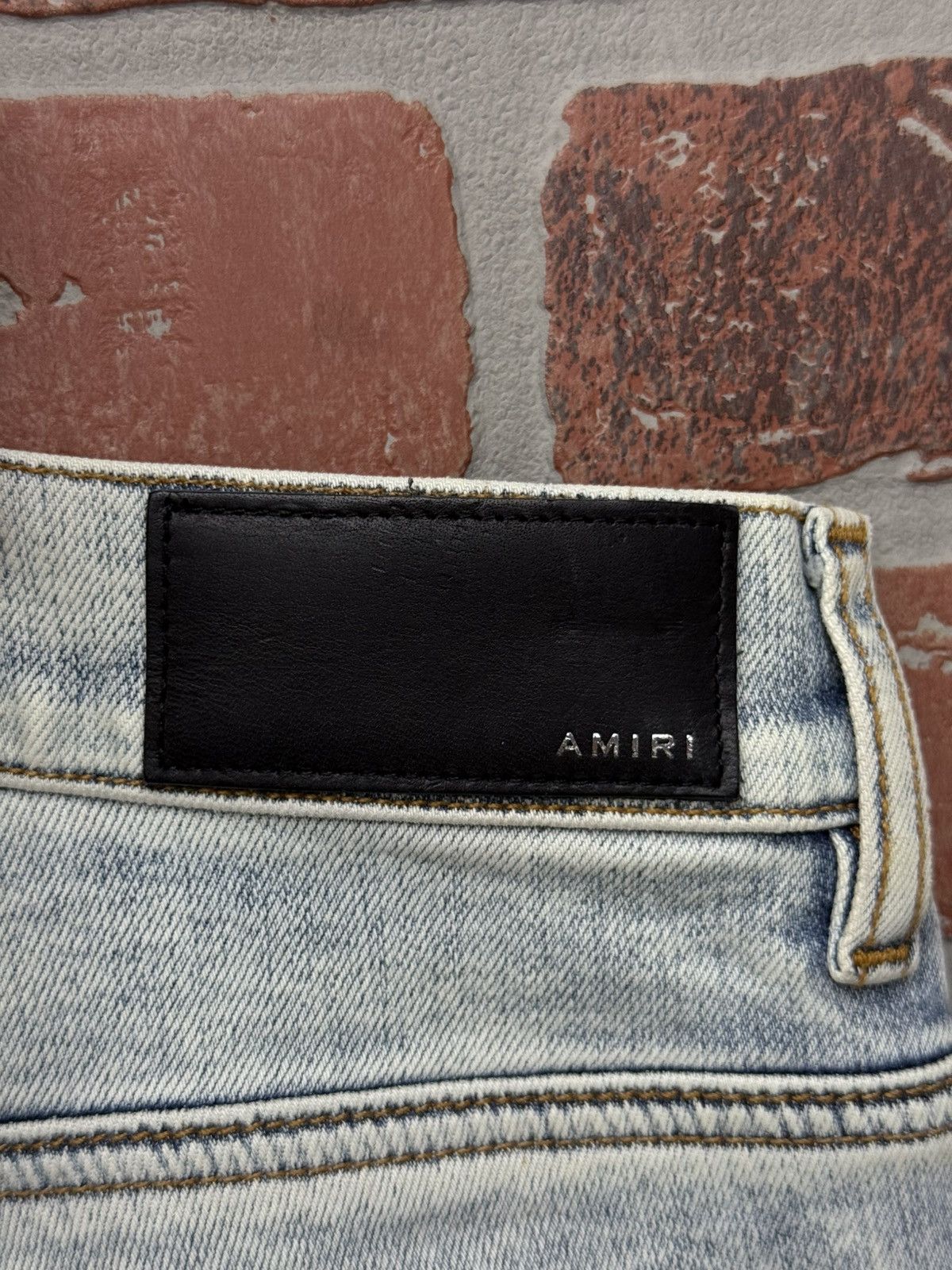 Amiri Amiri Blue Regular Jeans Size 29 Skinny (NEW) 100% Authentic Size US 29 - 14 Thumbnail