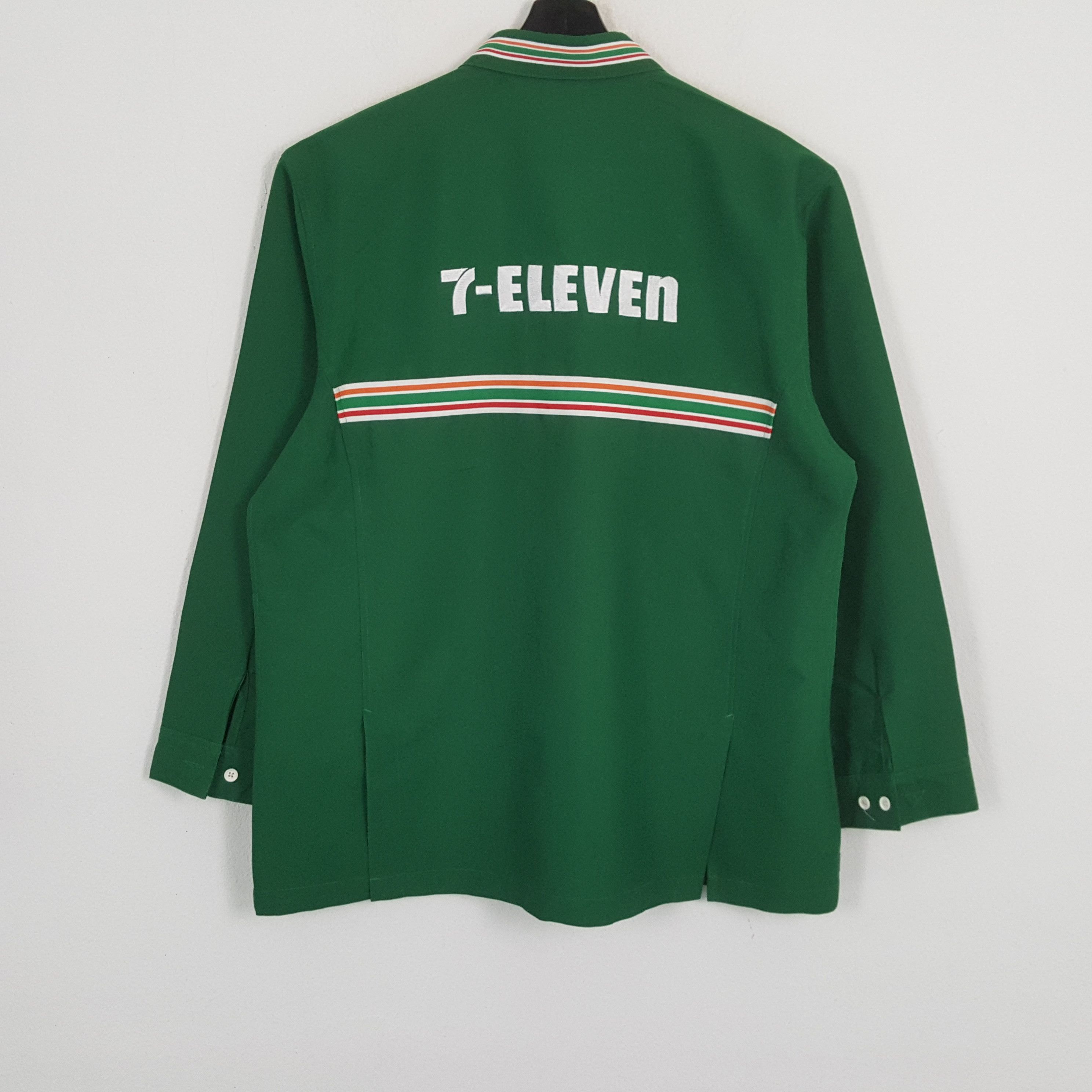 Japanese Brand × Vintage 7 ELEVEn Japanese Workers Workwear Jacket Size US L / EU 52-54 / 3 - 1 Thumbnail