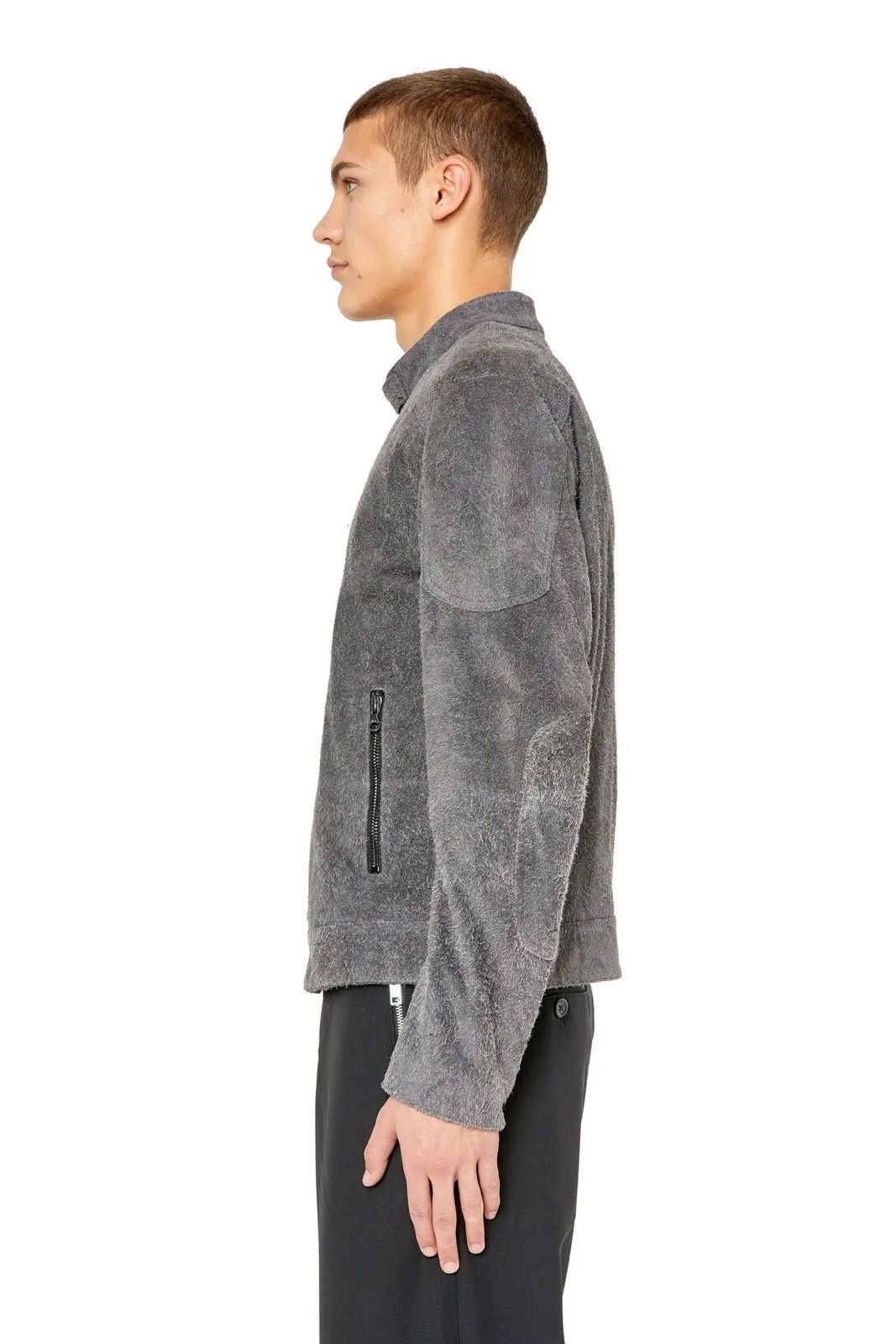 Diesel ❗️NEW🇮🇹 Diesel Suede Bike Jacket Cowhide Leather Made in Italy Size US M / EU 48-50 / 2 - 6 Thumbnail