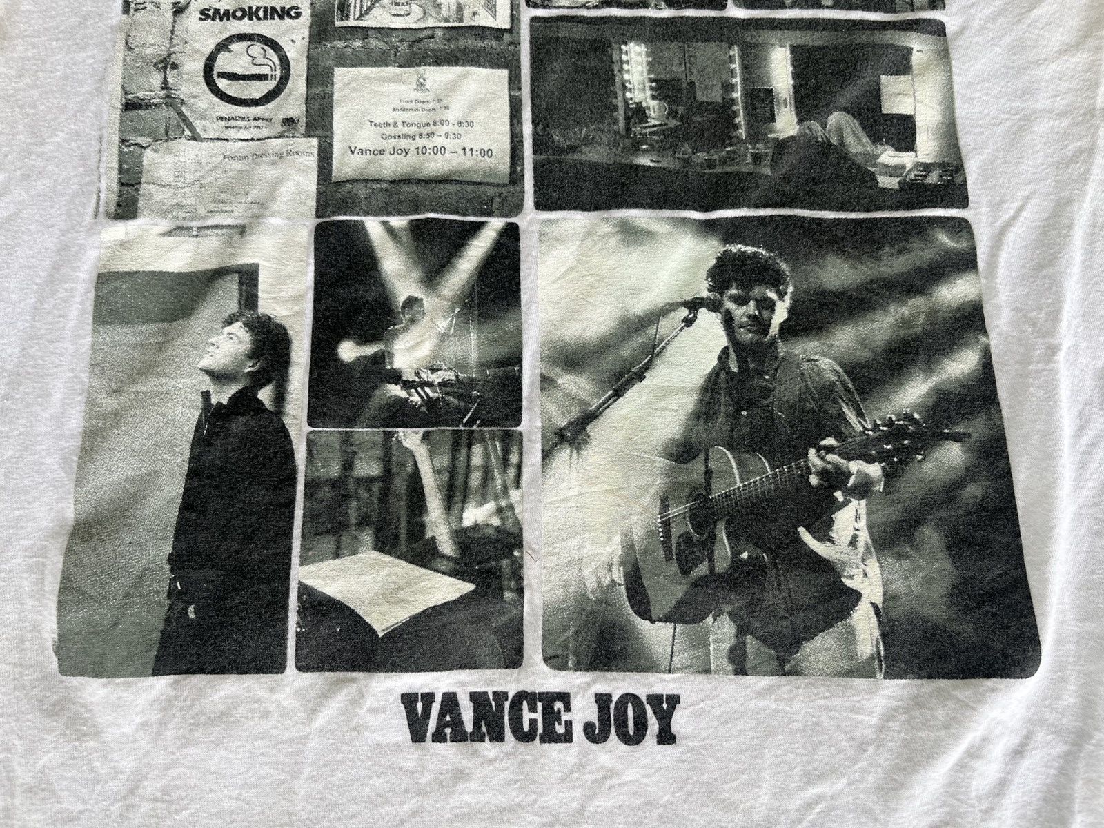 Band Tees × Vintage Vance Joy Photo Tee Size US S / EU 44-46 / 1 - 3 Thumbnail