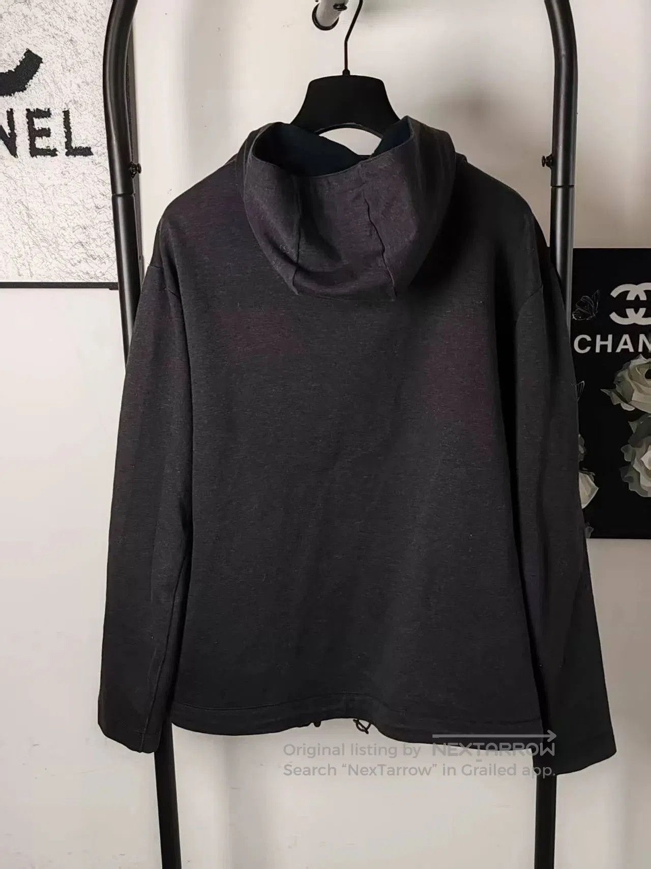 Prada Prada Logo Zipper Jacket in Gray. Size US M / EU 48-50 / 2 - 2 Thumbnail