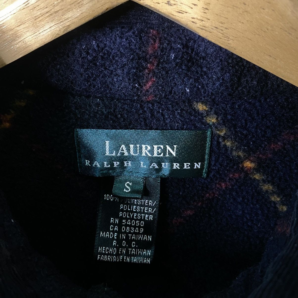 Polo Ralph Lauren × Ralph Lauren × Vintage Vintage Ralph Lauren Plaid Fleece Jacket Size US M / EU 48-50 / 2 - 4 Thumbnail