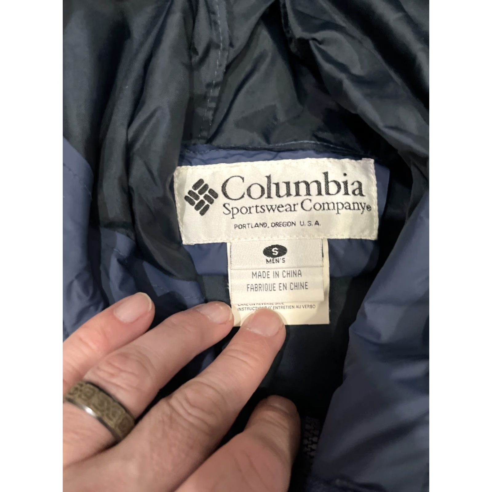 Rains VINTAGE Columbia Jacket Mens Small Racing Chevy GM Goodwrench Rain Coat Size US S / EU 44-46 / 1 - 4 Thumbnail