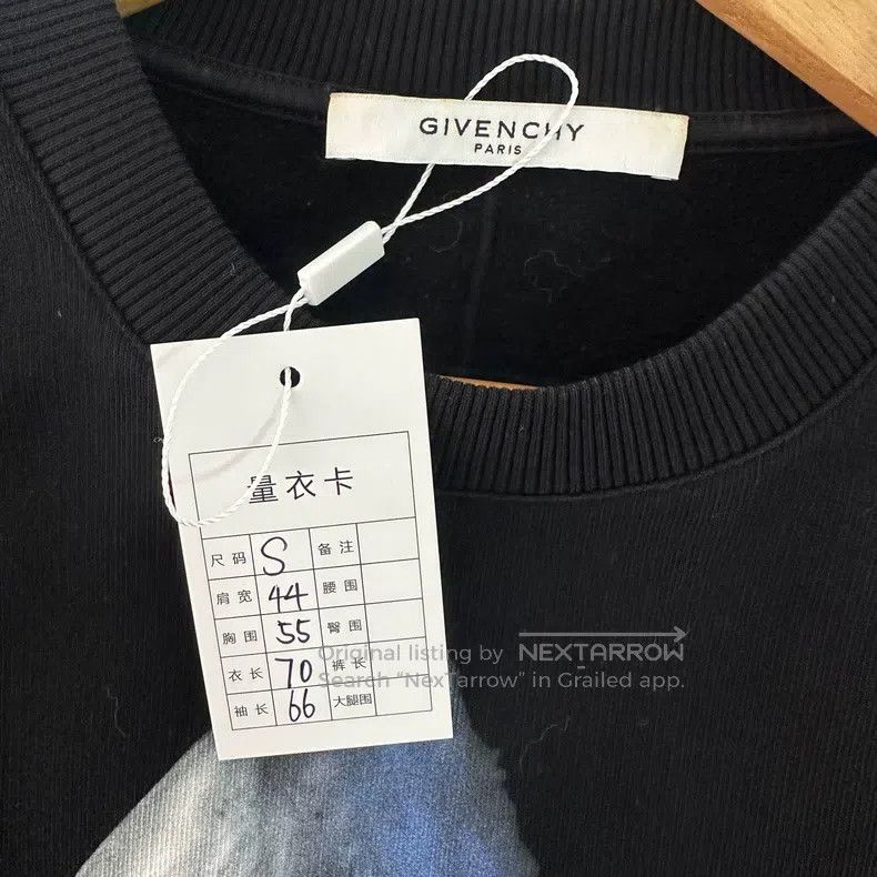 Givenchy Givenchy Shark printed round-neck long-sleeve hoodie Size US S / EU 44-46 / 1 - 4 Thumbnail