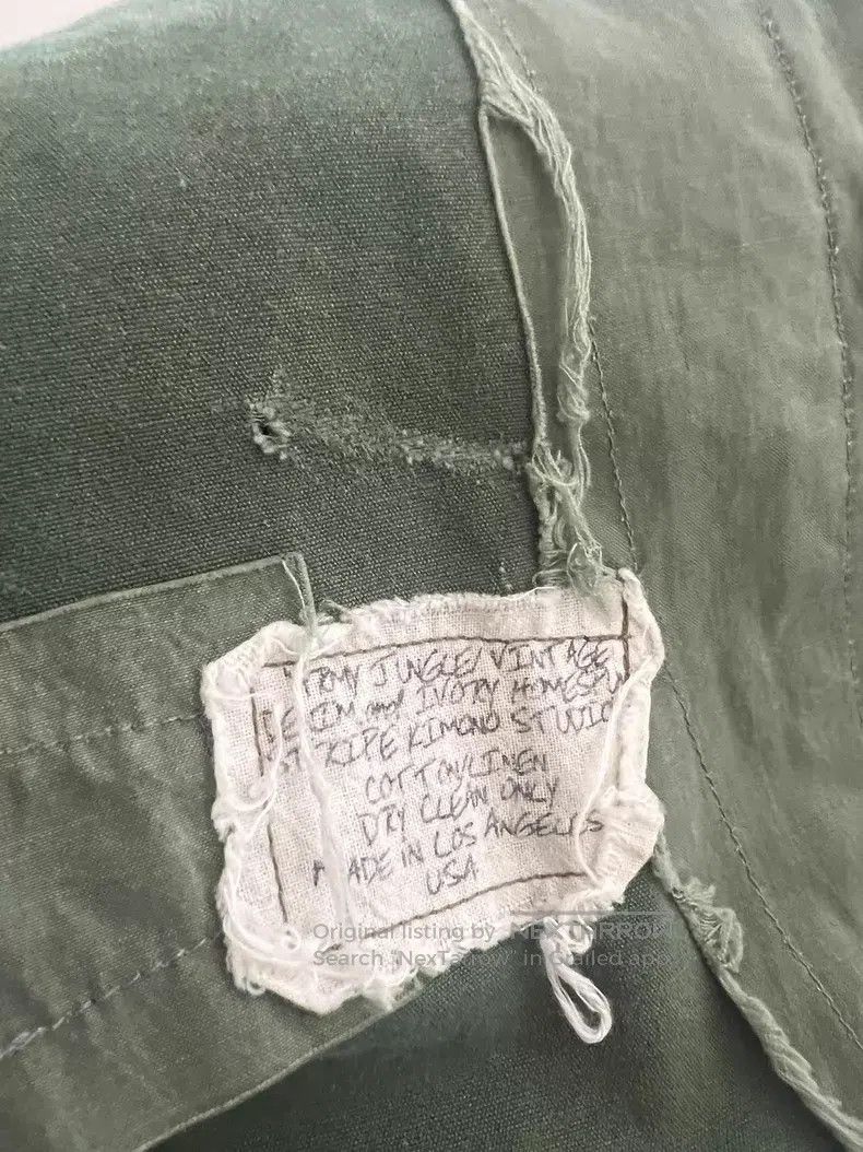 Greg Lauren Greg Lauren Old Military Fabric Duster Size US M / EU 48-50 / 2 - 3 Thumbnail