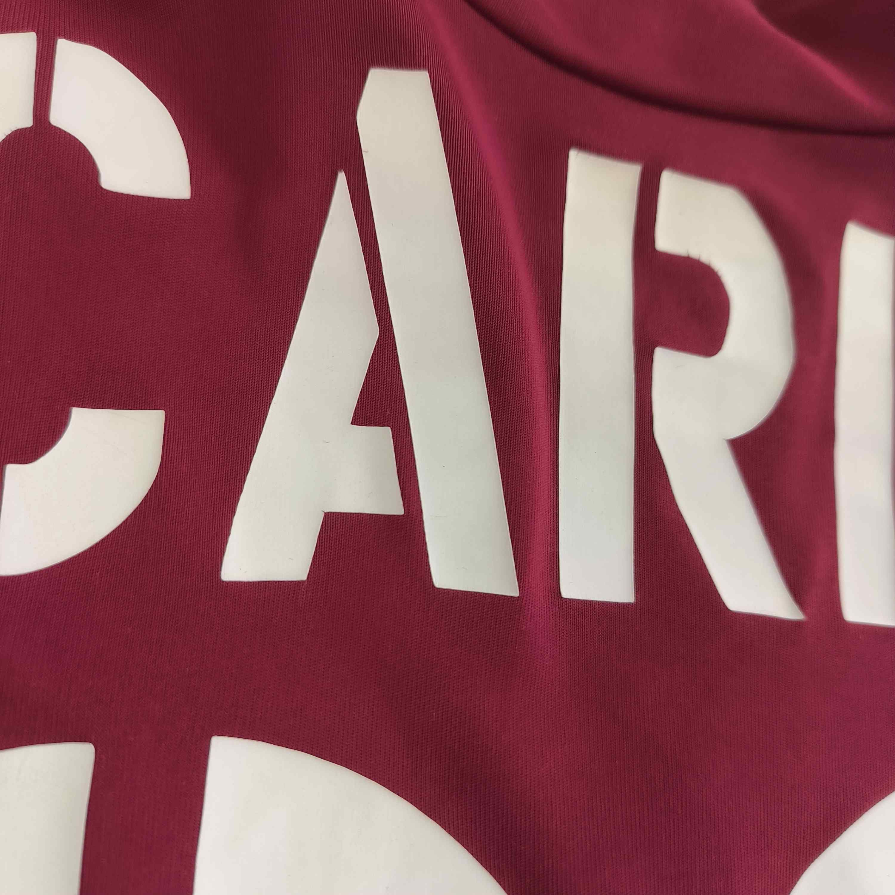 Diadora AS Roma 2003-04 Diadora home John Carew football jersey sz M Size US M / EU 48-50 / 2 - 9 Thumbnail