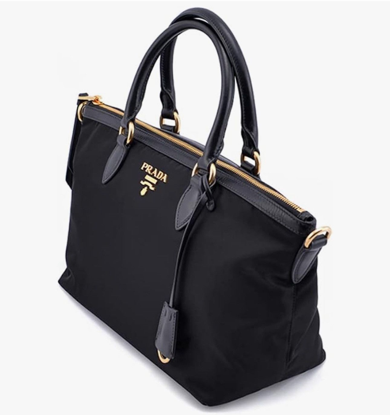 Prada Prada Tessuto Nylon Two Way Satchel Purse Size ONE SIZE - 2 Thumbnail