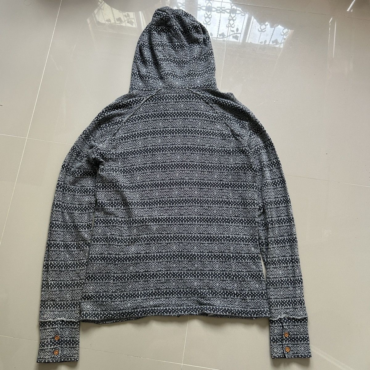 PPFM Vintage Y2K PPFM Zip-Up Knit Hoodie Size US S / EU 44-46 / 1 - 3 Thumbnail