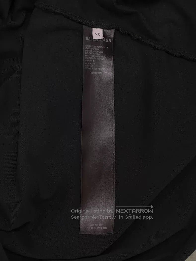 Balenciaga Balenciaga Black Short Sleeve T-Shirt Size US XS / EU 42 / 0 - 6 Thumbnail