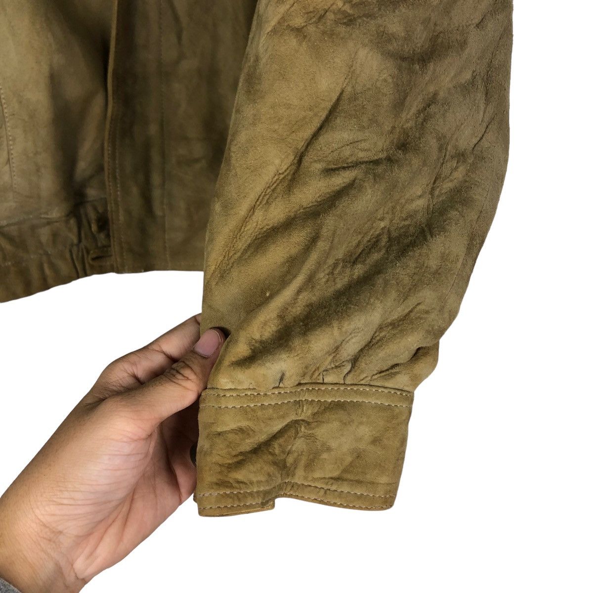 Issey Miyake 🔥Vintage Biker Leather Jacket Lepanto Madrid Multi Pocket Size US M / EU 48-50 / 2 - 15 Thumbnail