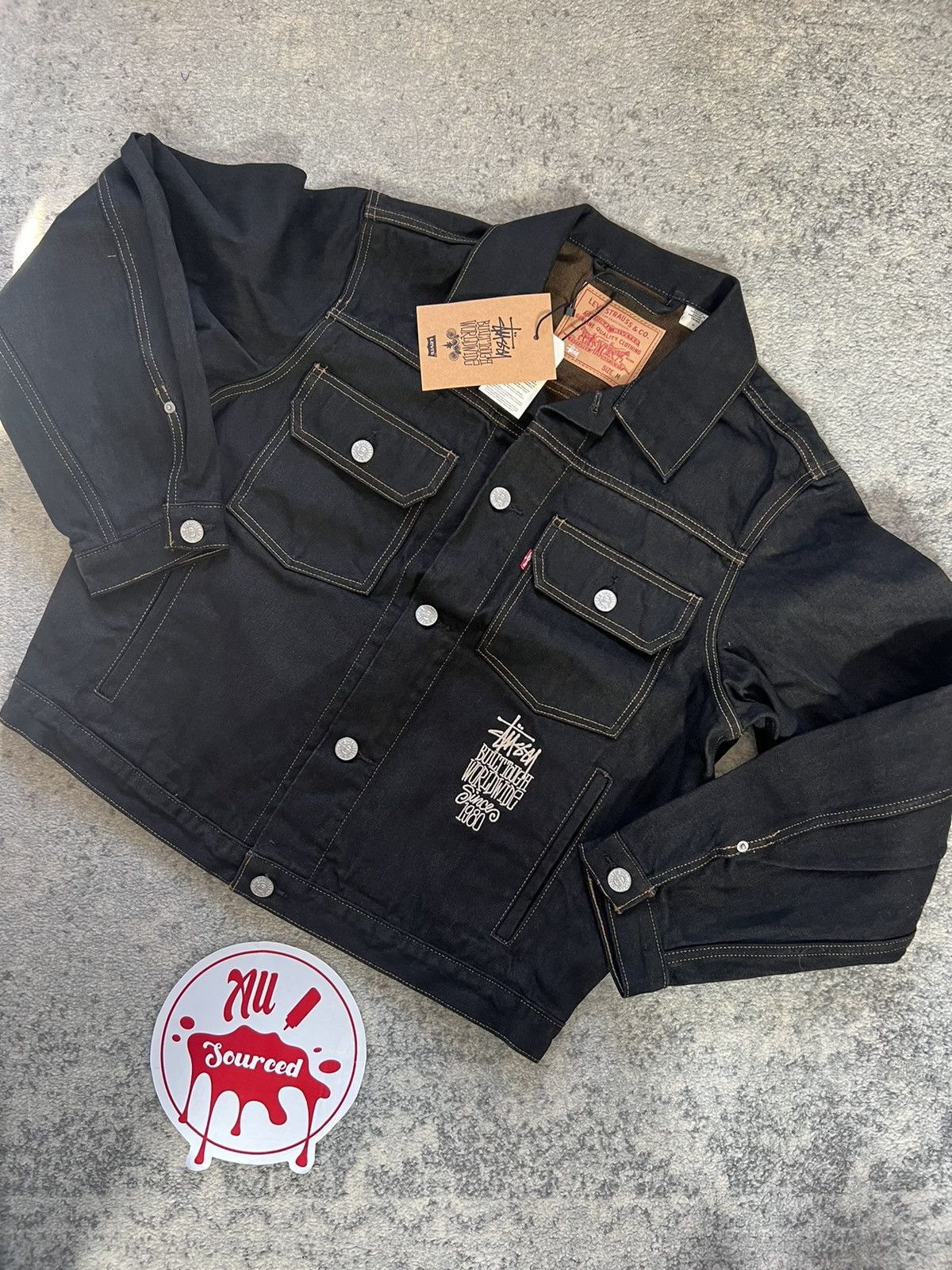 Levis X Stussy Jacket | Grailed