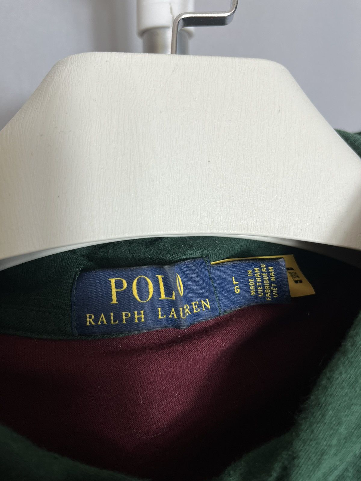 Polo Ralph Lauren Polo Ralph Lauren hoodie light striped long sleeve cotton Size US L / EU 52-54 / 3 - 4 Thumbnail