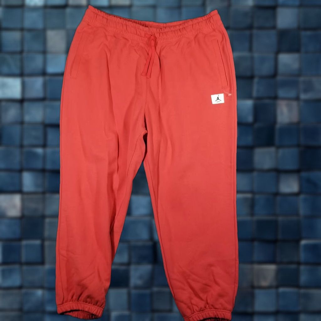 Nike NIKE Air Jordan Essentials Lobster Flight Jogger Sweatpants Women Plus 1X Red Basketball Casual Size 40" / US 18 - 1 Thumbnail