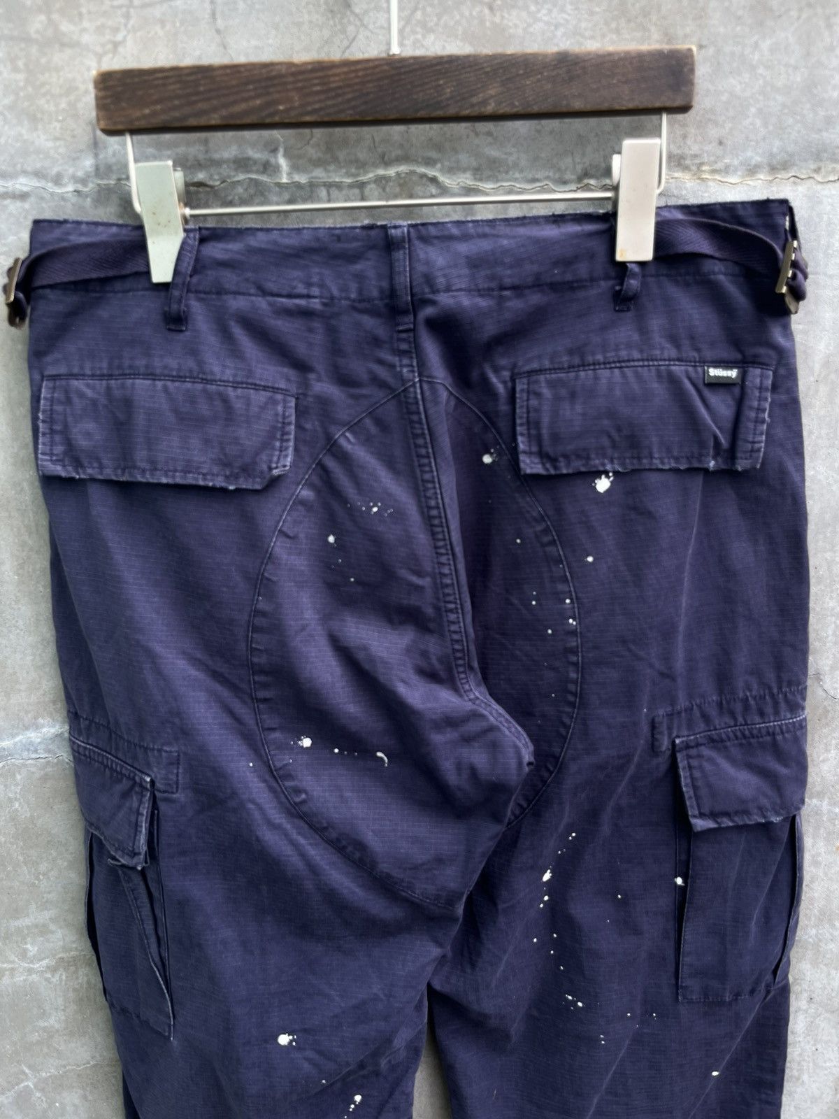 Stussy Paint Splattered Work Pants Size US 33 - 6 Thumbnail