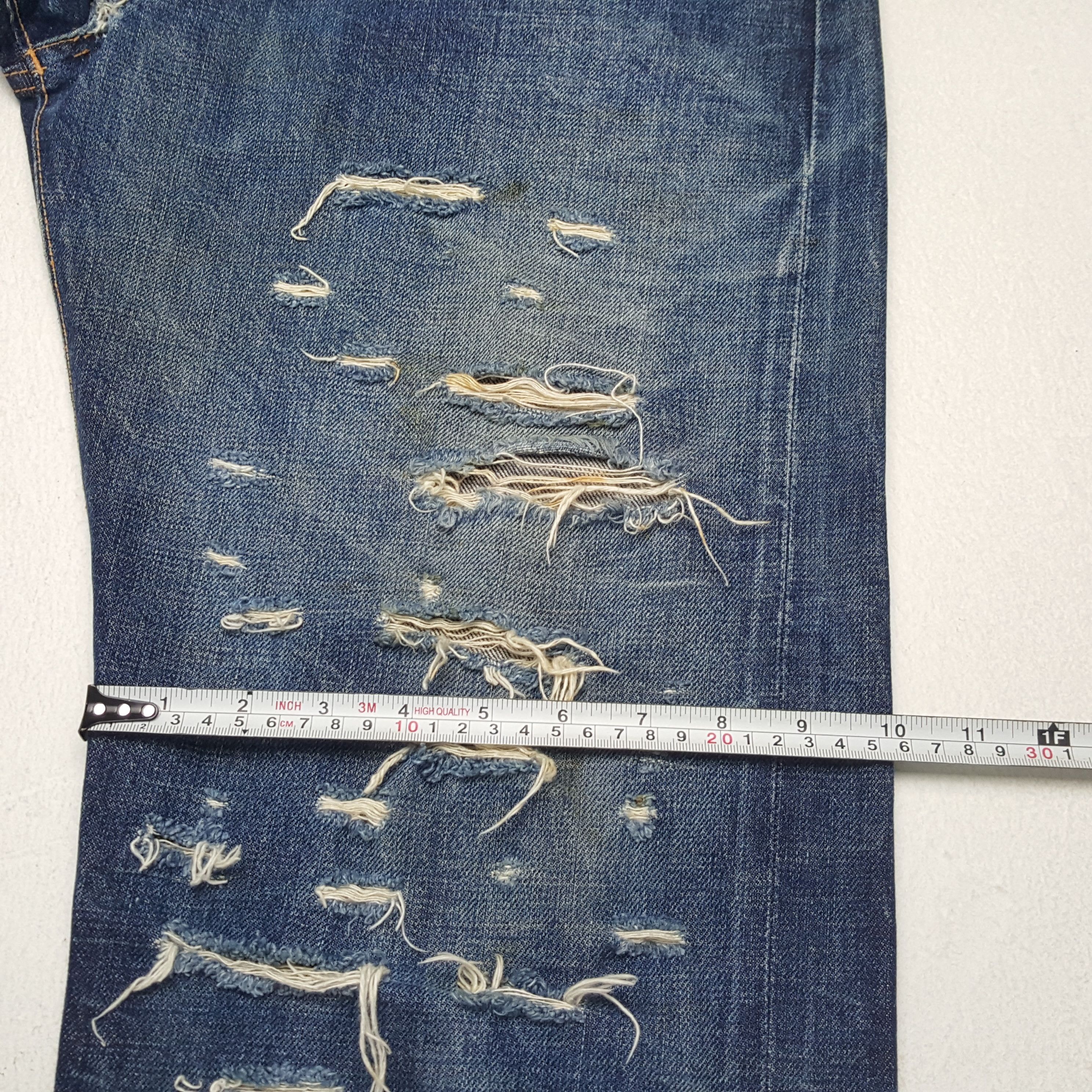 Evisu × Japanese Brand × Vintage EVIS Japanese Brand Streetwear Custom Daicock Style Jeans Size US 30 / EU 46 - 10 Thumbnail
