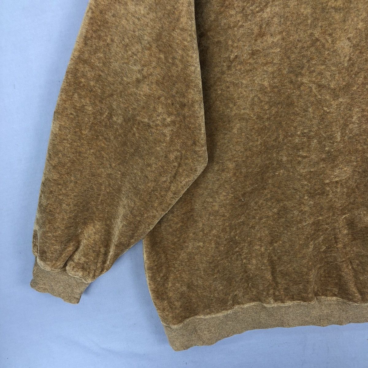Macbeth Macbeth Jeans Company Velvet Single Pocket Sweater Size US L / EU 52-54 / 3 - 9 Thumbnail