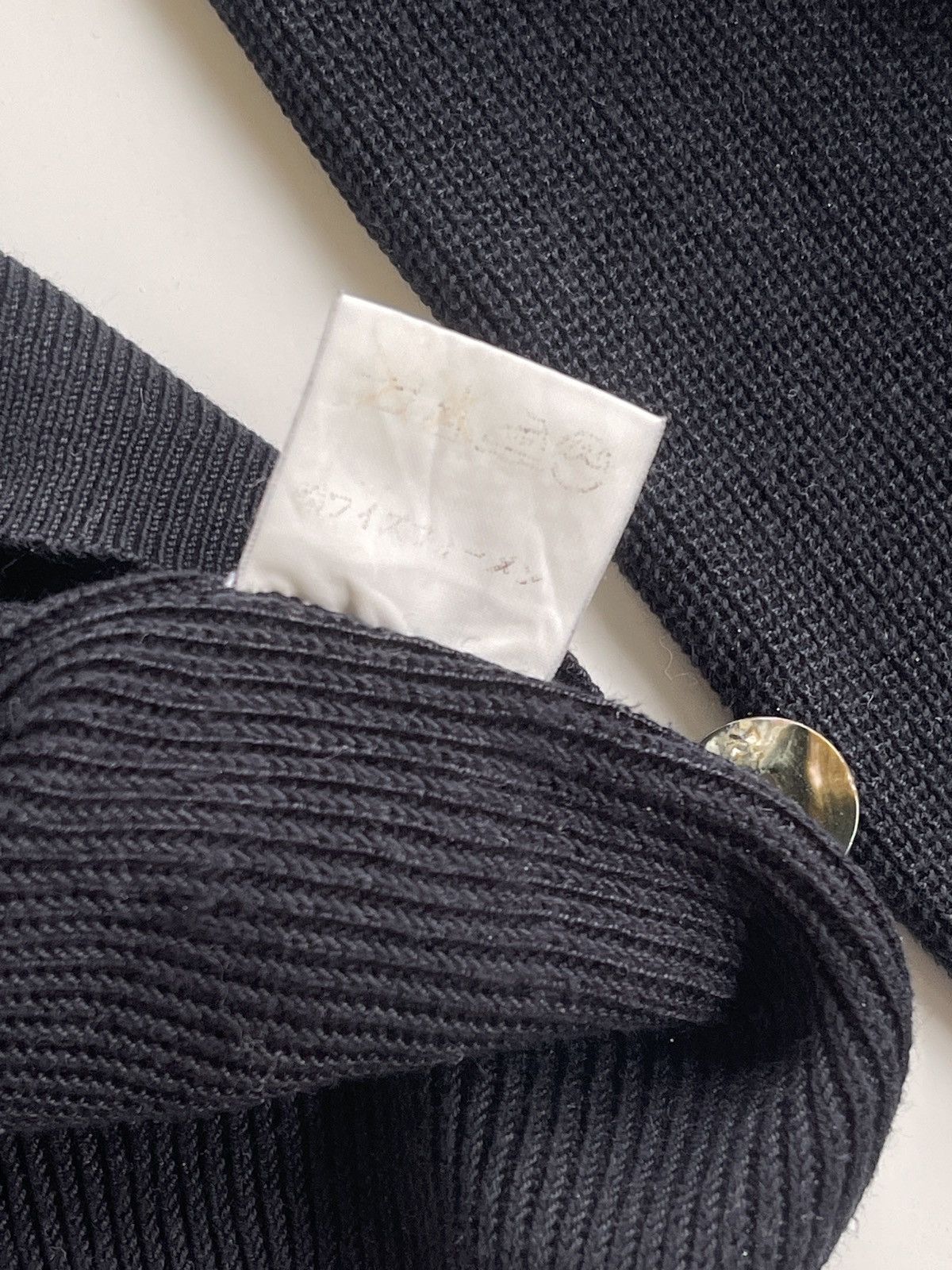 Yohji Yamamoto Ys For Men Black Cardigan Knit Size US XL / EU 56 / 4 - 7 Thumbnail
