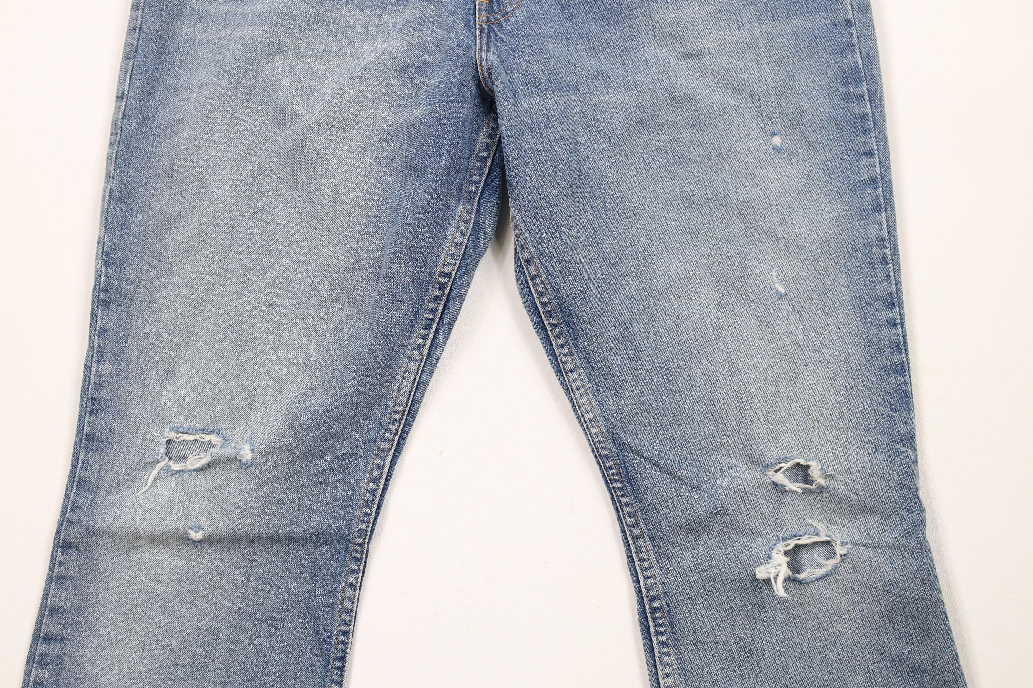 Levi's × Vintage Vintage Y2K Levis 517 Orange Tab Flared Bootcut Denim Jeans Size 31" - 3 Thumbnail