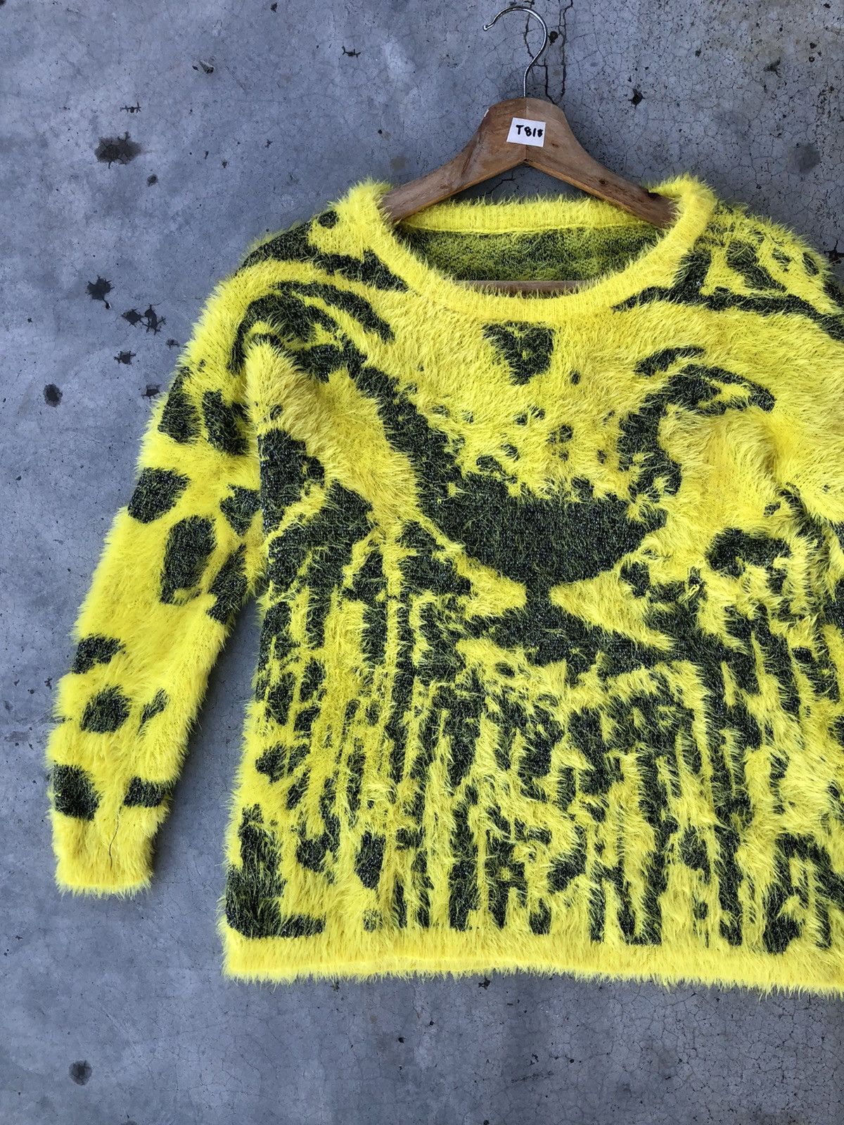Aran Isles Knitwear × Designer Vintage Knitsweater Mohair Memeri/Jumper Size US S / EU 44-46 / 1 - 3 Thumbnail