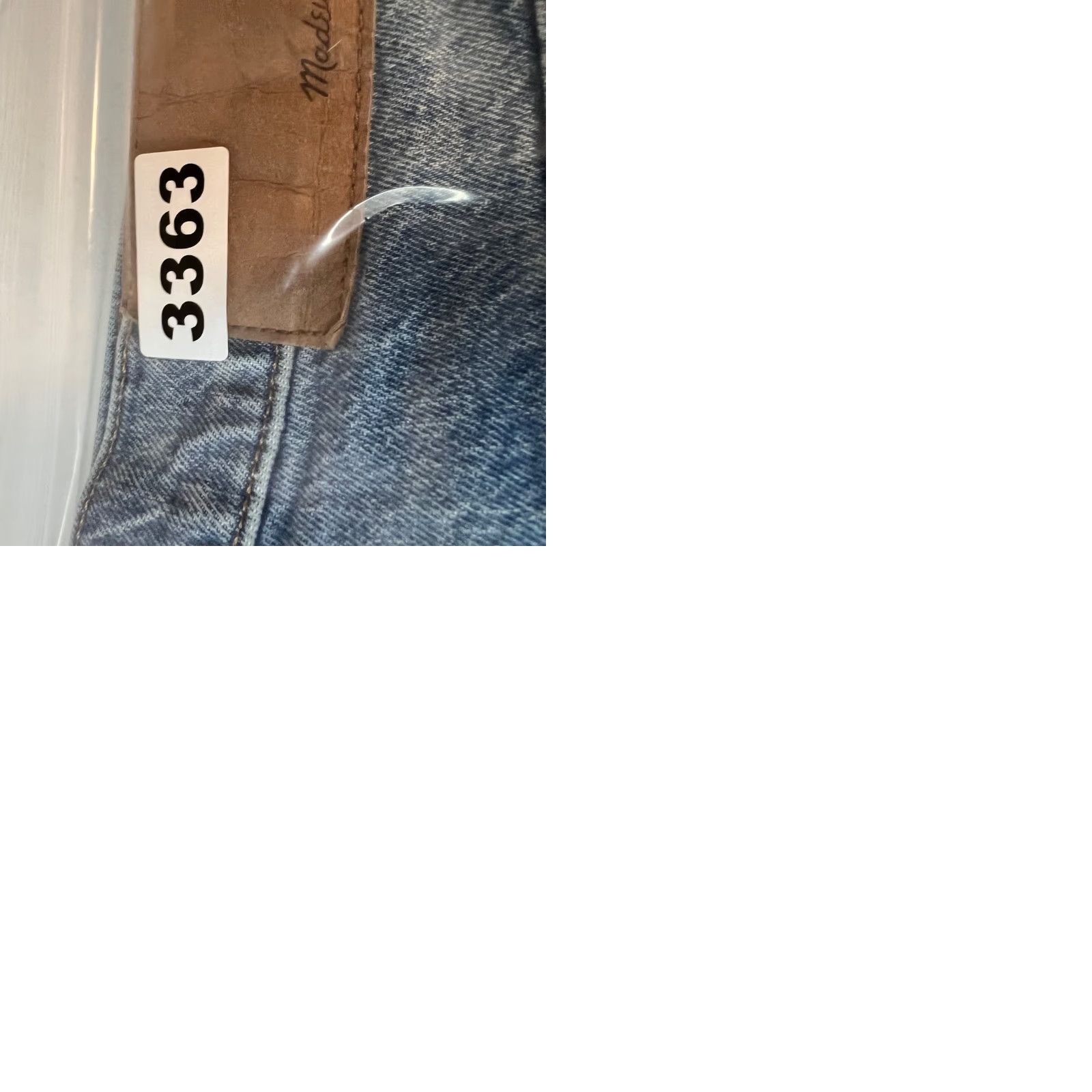 Madewell Madewell Mens 30 x 32 Athletic Slim Fit Blue Jeans Cotton Blend Denim Size US 30 / EU 46 - 9 Thumbnail
