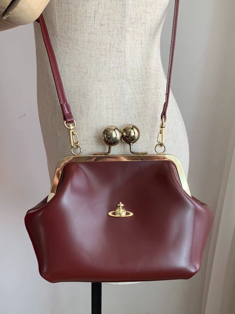 Vivienne Westwood Vivienne Westwood size os Big Gold Ball Saturn Dumpling Bag Size ONE SIZE - 7 Thumbnail