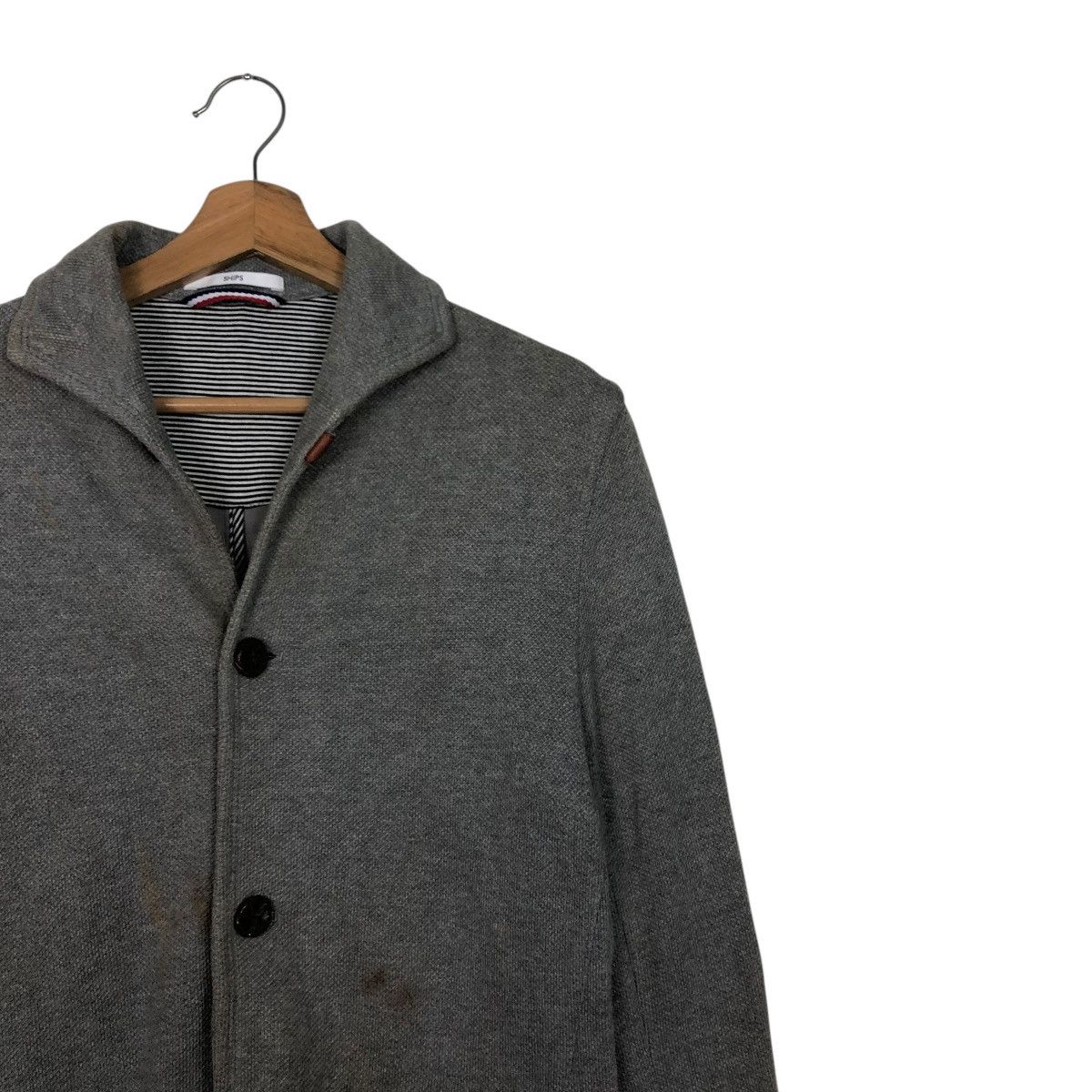 SHIPS 🔥VINTAGE CARDIGAN LIGHT JACKET SHIPS JAPAN ISSEY MIYAKE Size US L / EU 52-54 / 3 - 7 Thumbnail