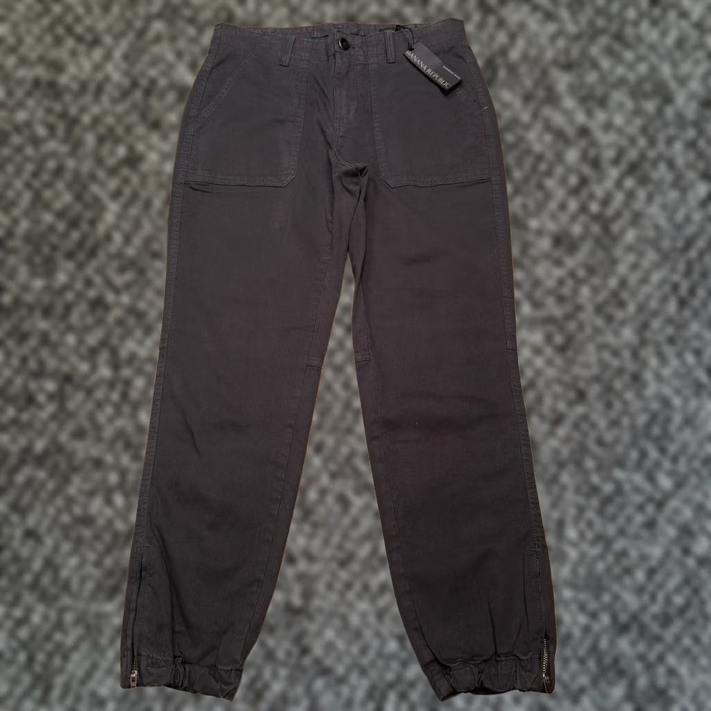 Banana Republic Banana Republic Jeans Womens 6R Gray High Rise Stretch Denim Slim 5 Pocket Zip Inseam 27.5in Ankle Modern Version: Slim Fit, Regular Size 6 Womens Size 28" / US 6 / IT 42 - 1 Thumbnail