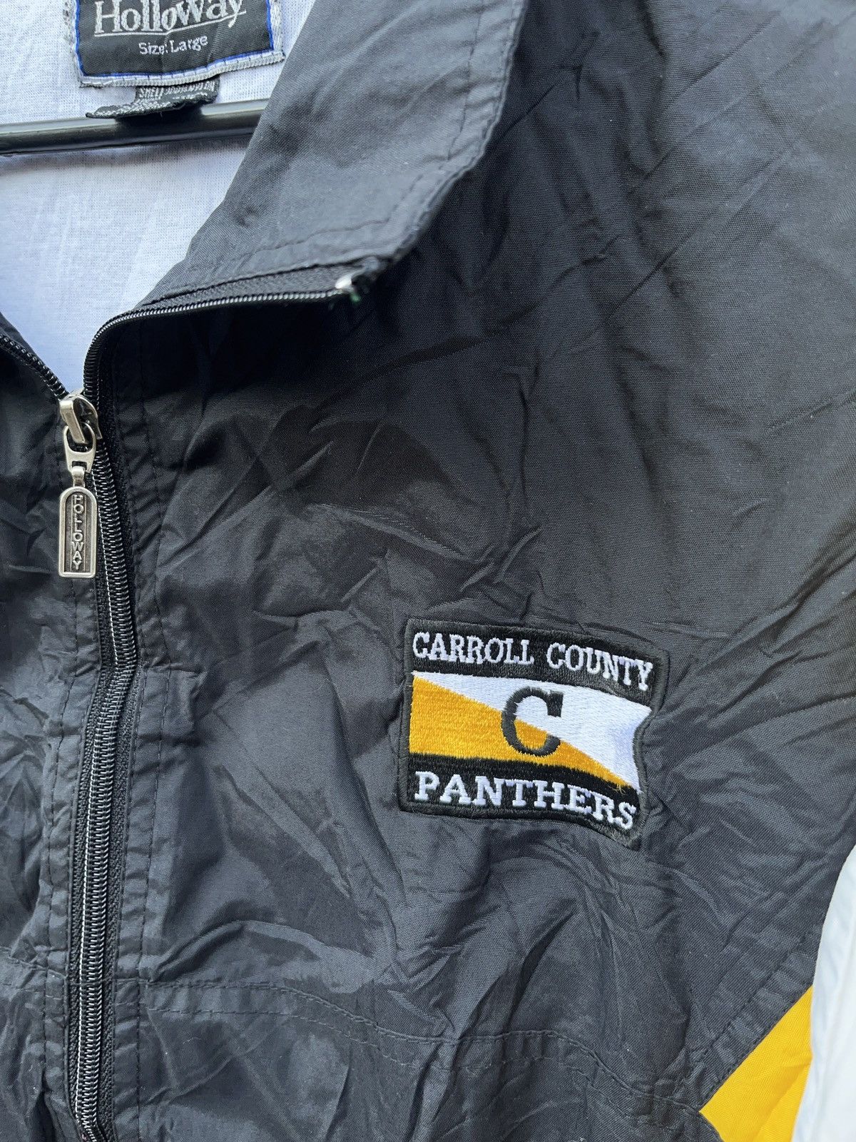 Holloway × Vintage Vintage Carroll County Panthers High School Windbreaker Size US L / EU 52-54 / 3 - 6 Thumbnail