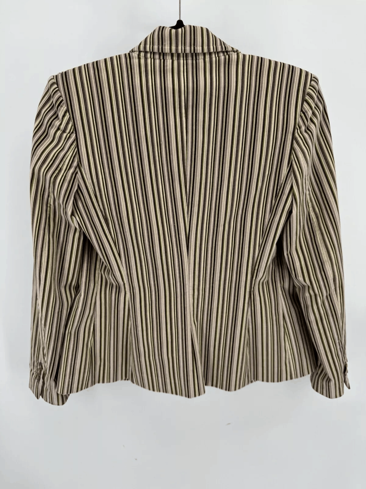 Loro Piana Loro Piana Striped Velour Blazer Size S US4 IT40 Size S / US 4 / IT 40 - 10 Thumbnail