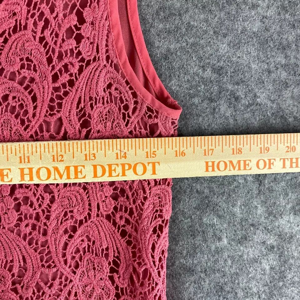 Cynthia Rowley Cynthia Rowley Tank Top Small Women's Pink 100% Cotton S Size S / US 4 / IT 40 - 5 Thumbnail