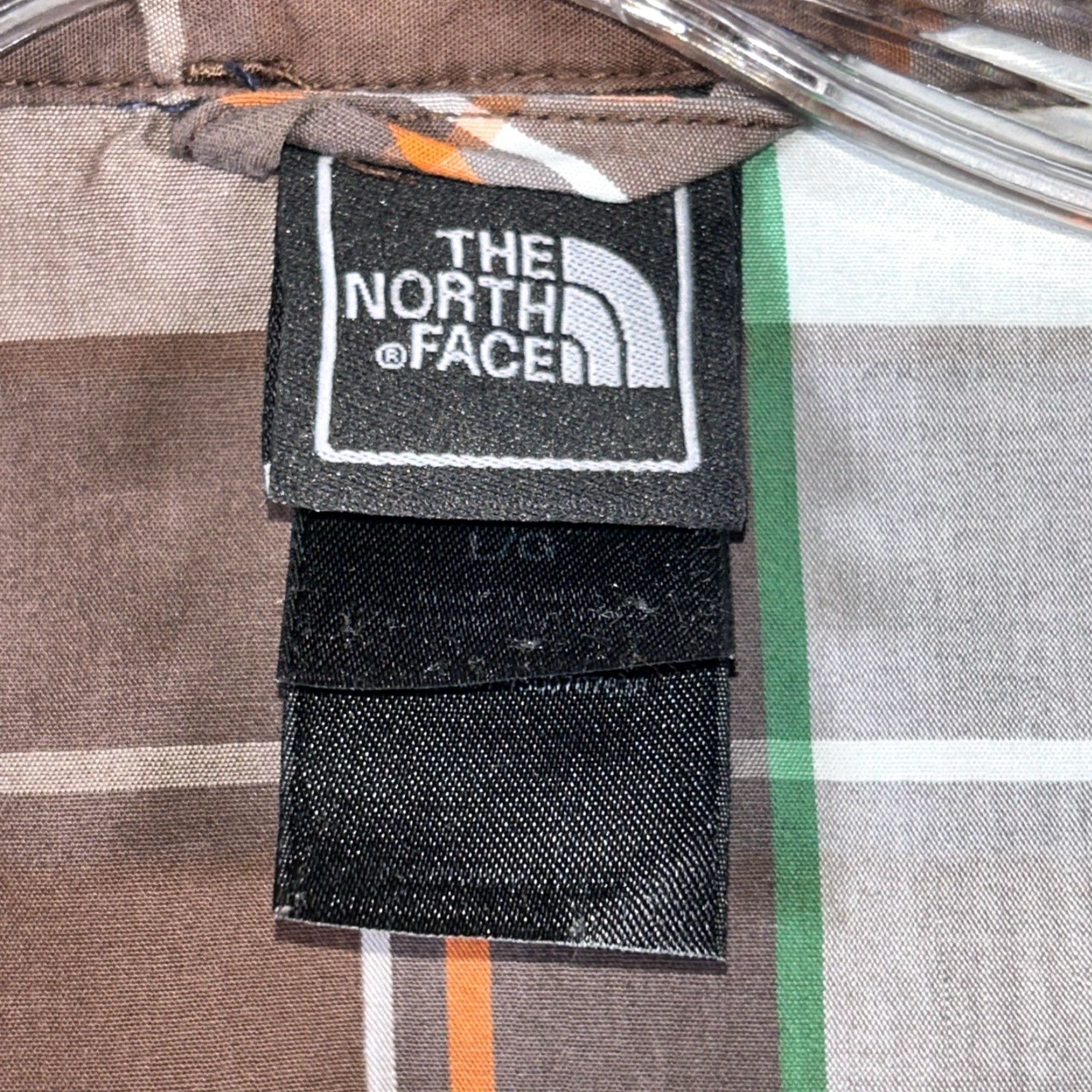 The North Face VINTAGE The North Face Shirt Mens L Brown Plaid Short Sleeve Button Up Outdoors Camping Size US L / EU 52-54 / 3 - 3 Thumbnail