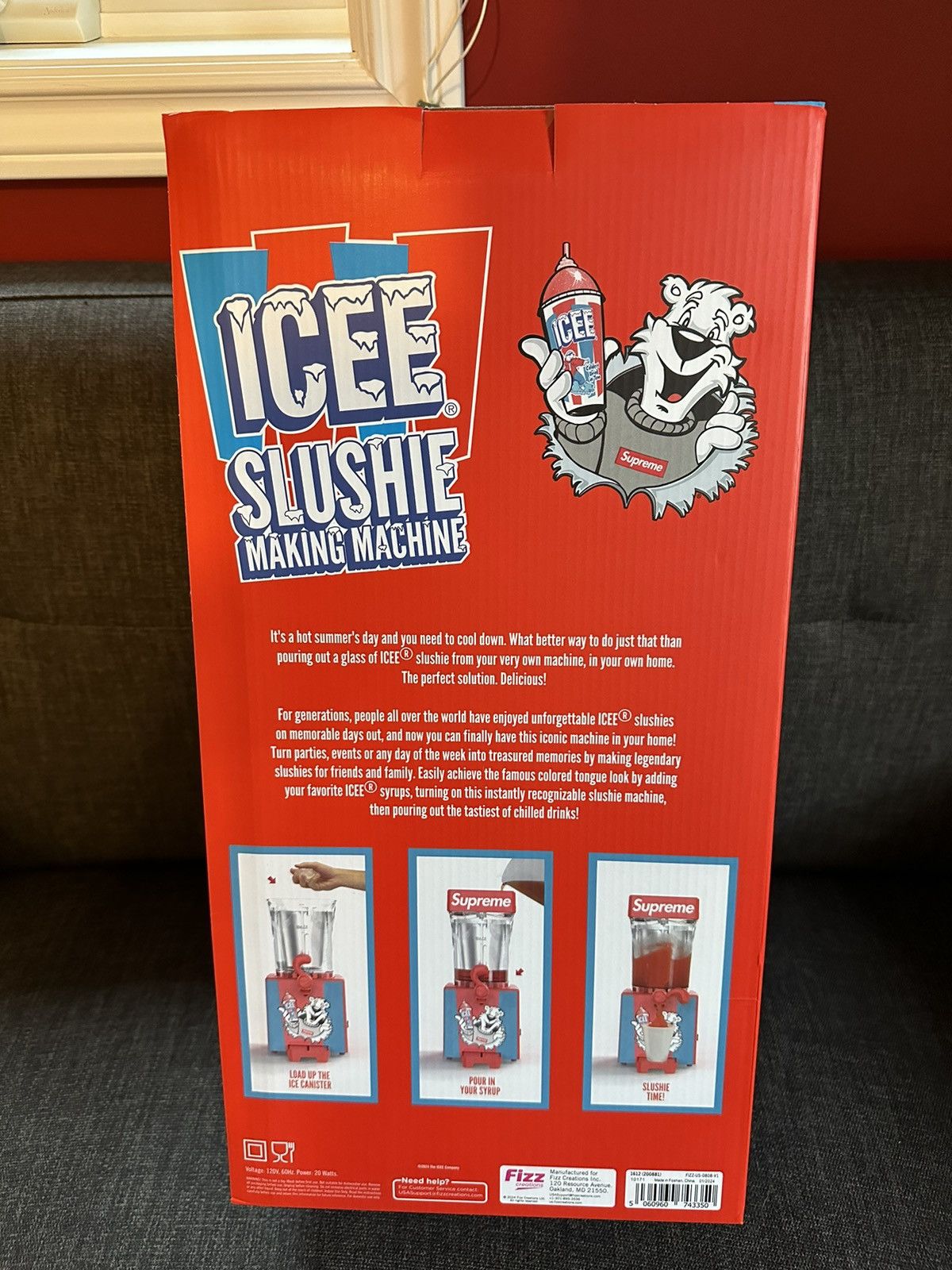 Supreme Supreme Icee Slushie Machine w/ Syrups Size ONE SIZE - 5 Thumbnail