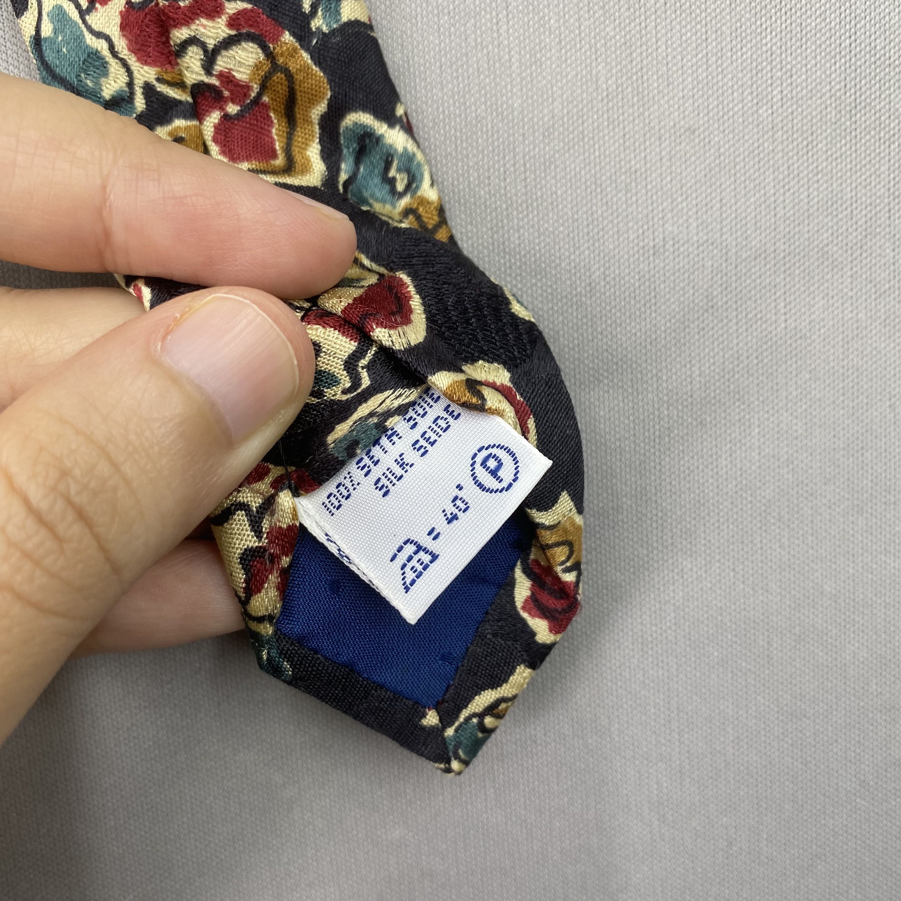 Givenchy Vintage Givenchy SILK Necktie Cravate Pure Silk Neck Tie Size ONE SIZE - 8 Thumbnail