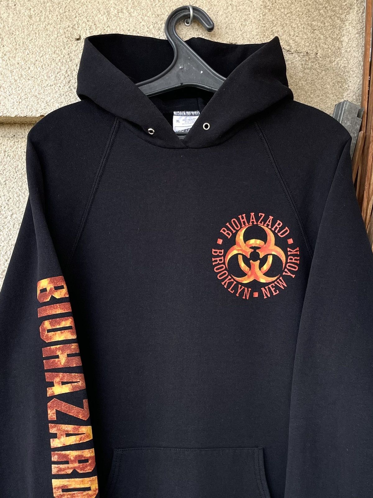 Band Tees RARE Vintage 90s Biohazard Brooklyn NY Hardcore Band Hoodie Size US XL / EU 56 / 4 - 3 Thumbnail