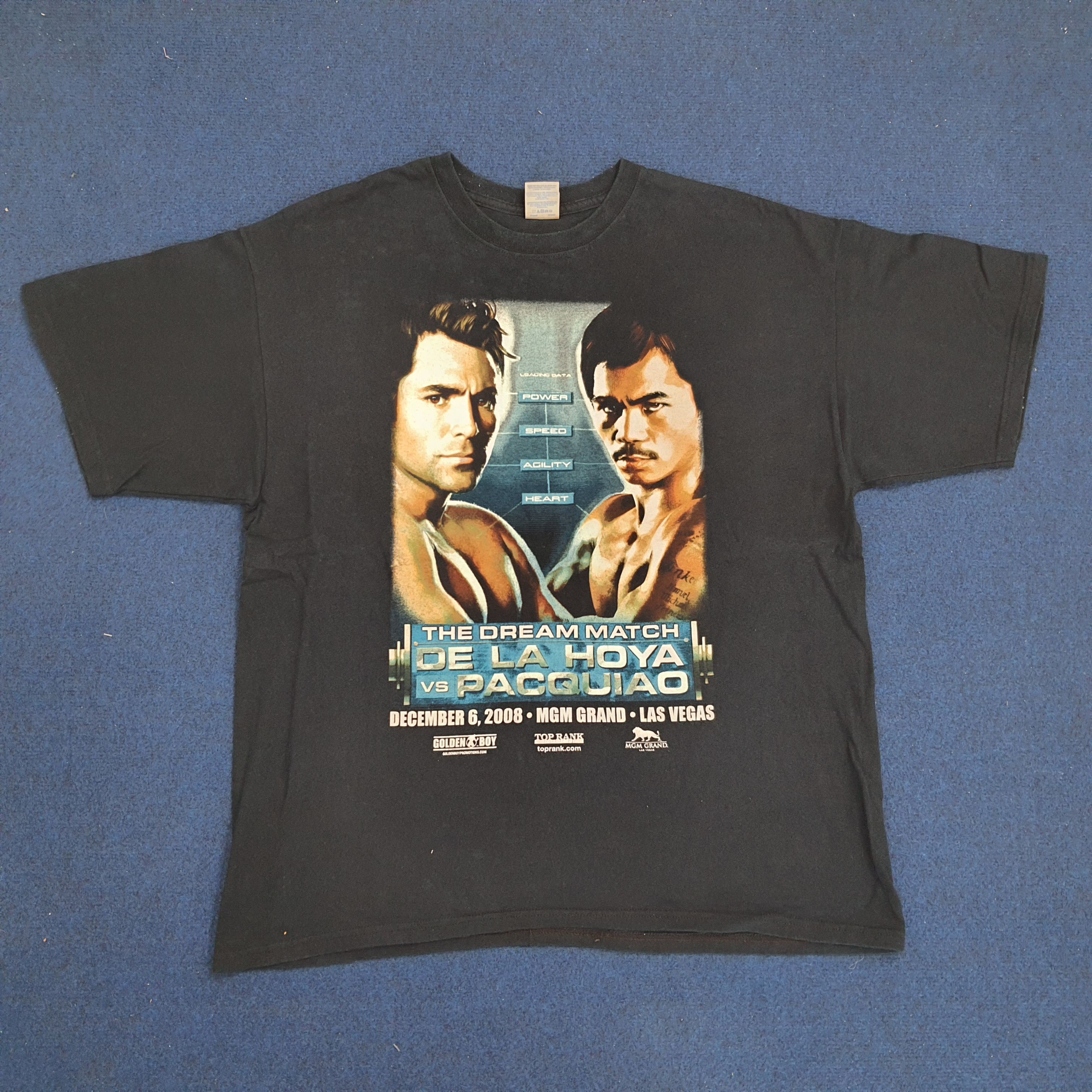 Other De la Hoya vs Pacquiao Boxer Fight T-shirt Size US XL / EU 56 / 4 - 1 Thumbnail