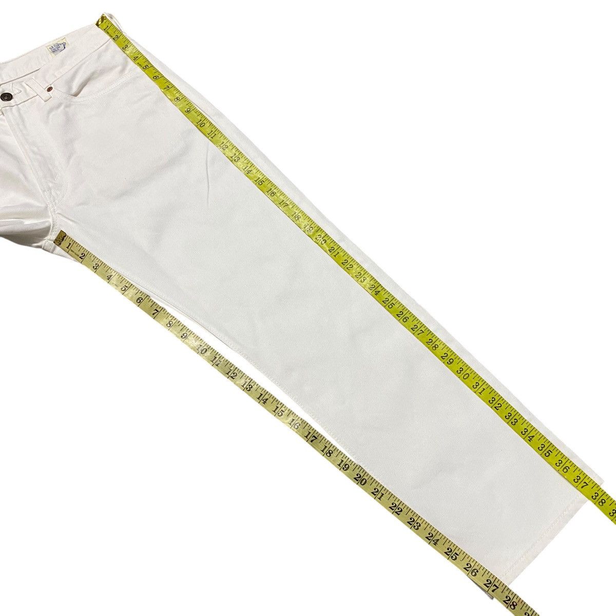 Orslow Orslow 107 Ivy Fit White Denim Jeans Size US 32 / EU 48 - 18 Thumbnail