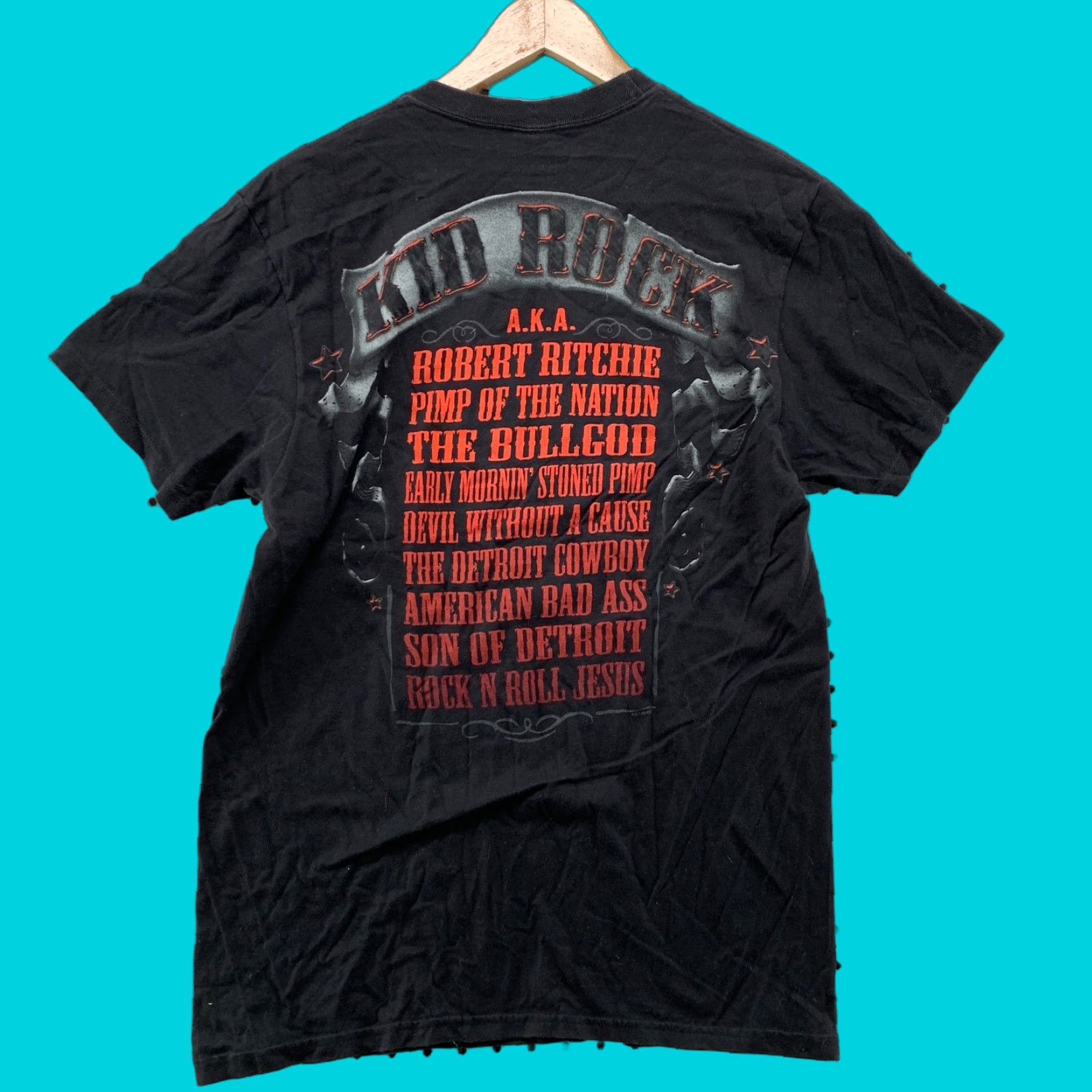 Hanes Vintage Black Mens M T-Shirt Rock Band Tee 18.5x26.5 Hanes Shirt Music Rock Band TEE Mens Size US M / EU 48-50 / 2 - 1 Thumbnail