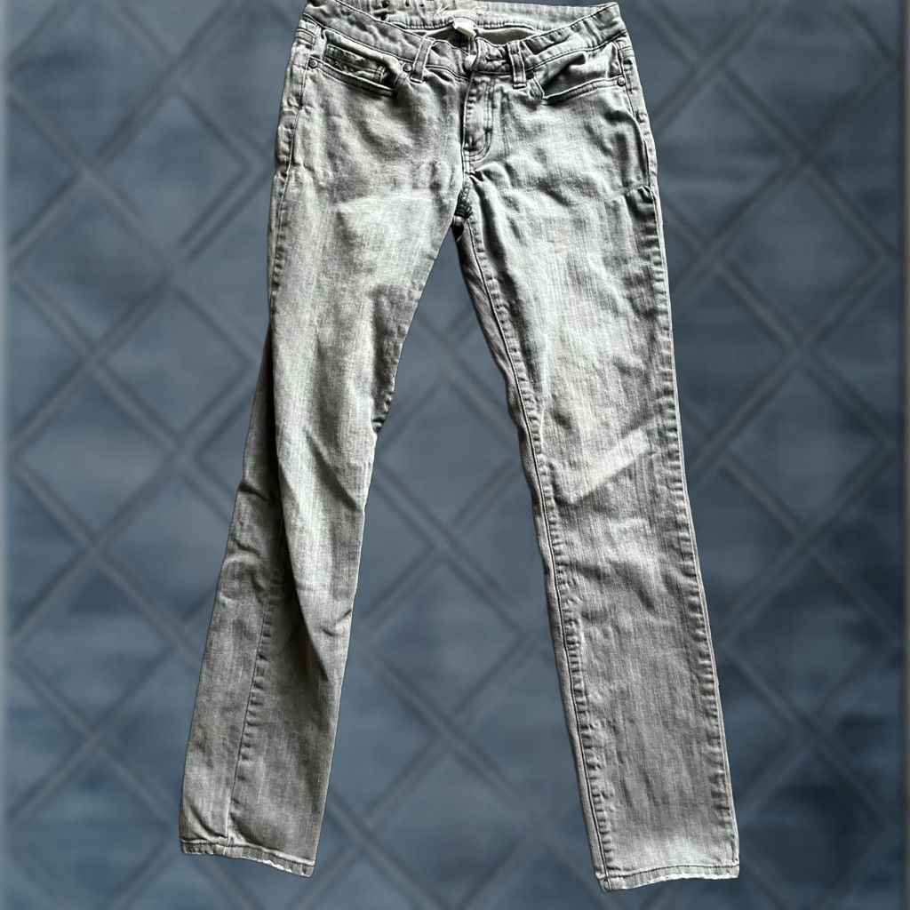 Kenneth Cole VINTAGE Kenneth Cole New York Women's Jeans Skinny Leg Regular Low Rise Gray Wash Stretch 26 Size Size 26" / US 2 / IT 38 - 1 Thumbnail