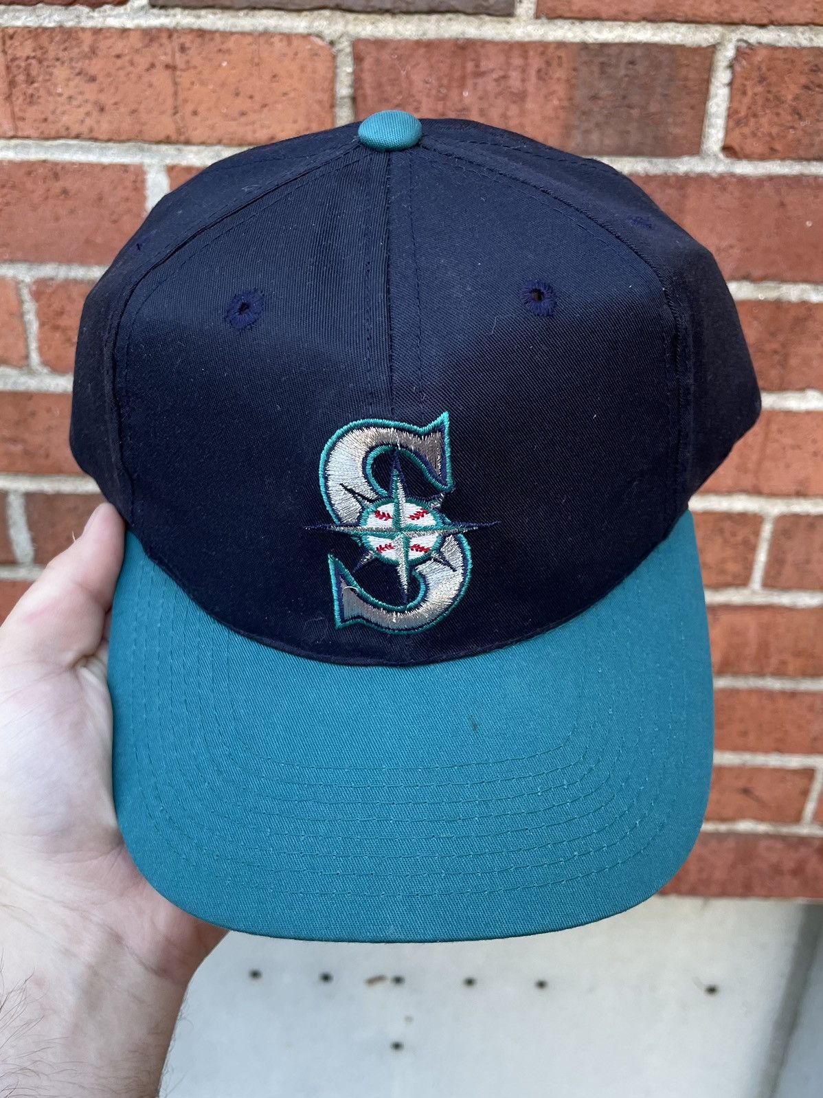 Sports Specialties VTG 90s Seattle Mariners Sports Specialties Plain Logo hat Size ONE SIZE - 2 Thumbnail