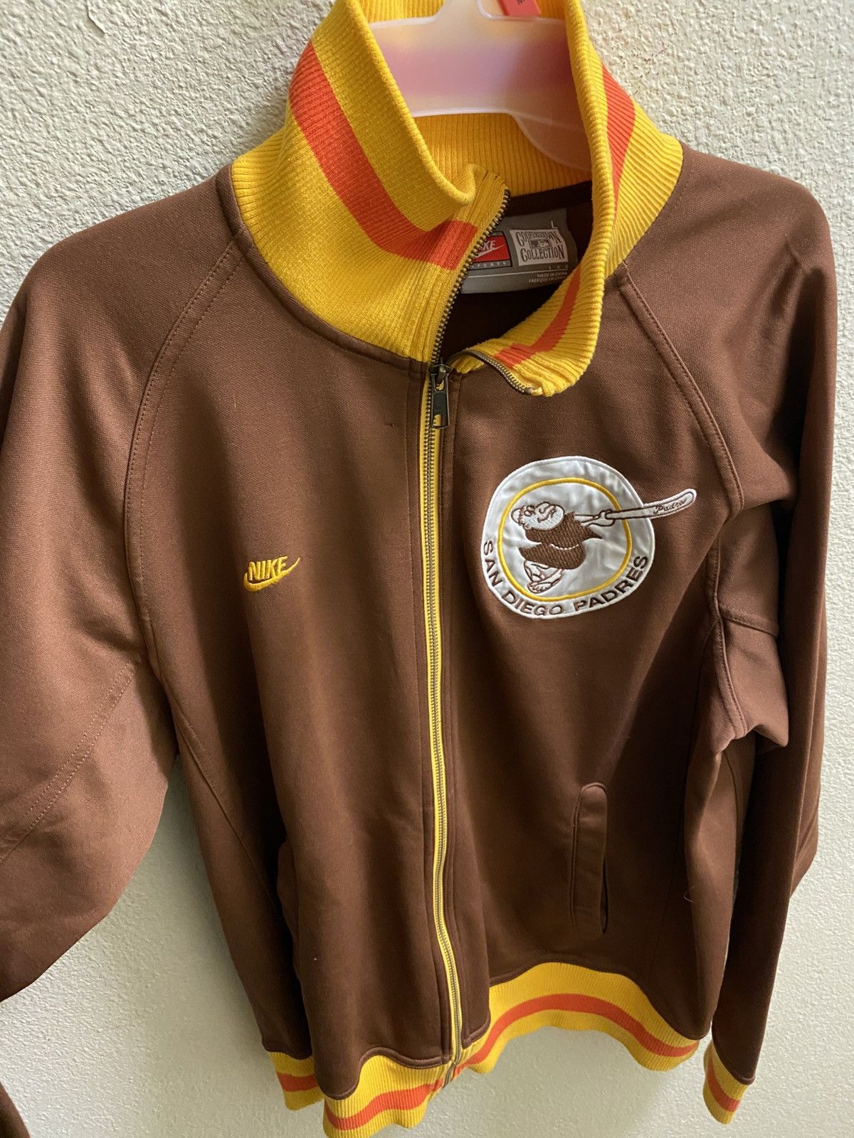 Nike Nike Padres Zip Up Size US L / EU 52-54 / 3 - 1 Thumbnail