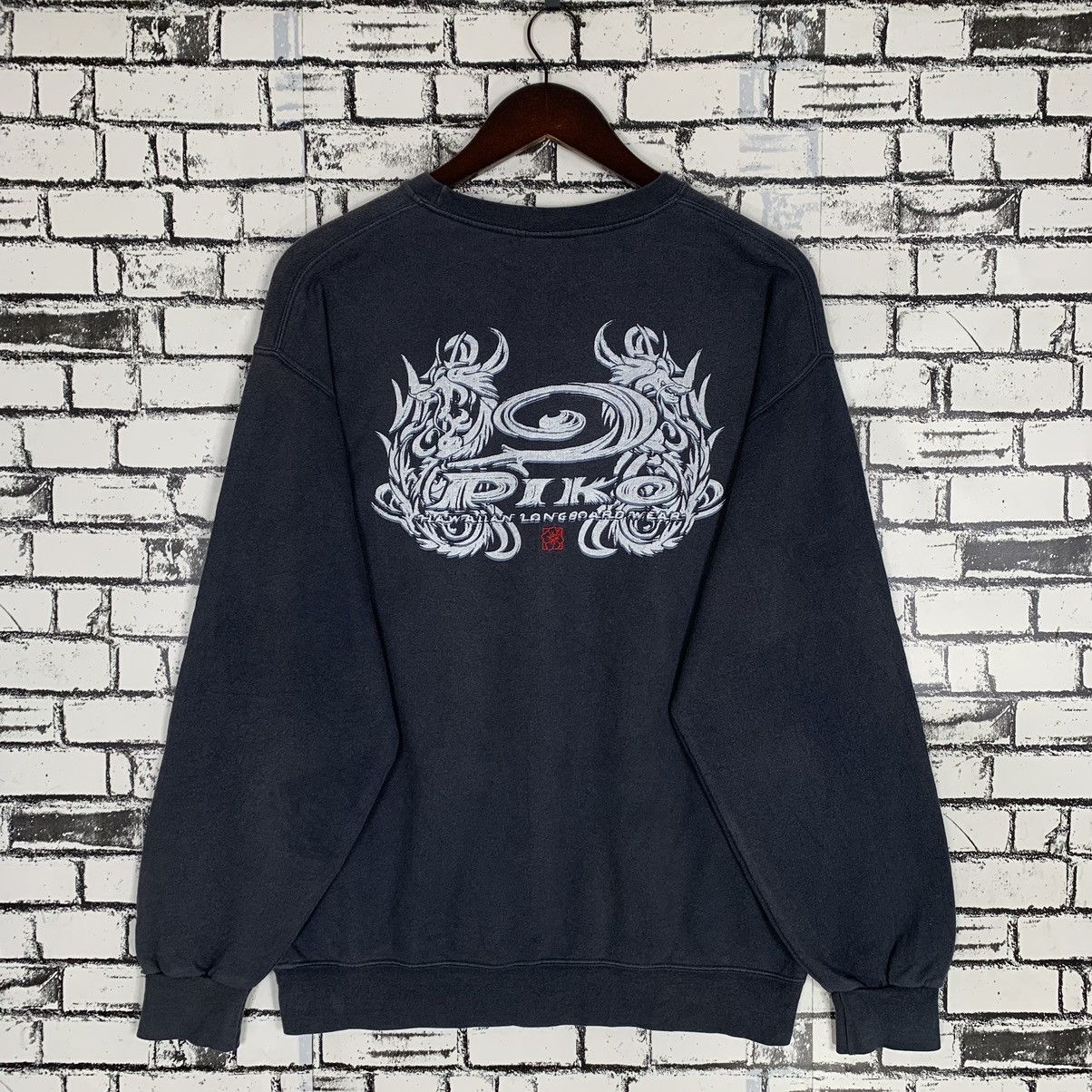 Other Vintage Surfing Brand Piko Hawaiian Longboard Sweatshirt Size US L / EU 52-54 / 3 - 5 Thumbnail