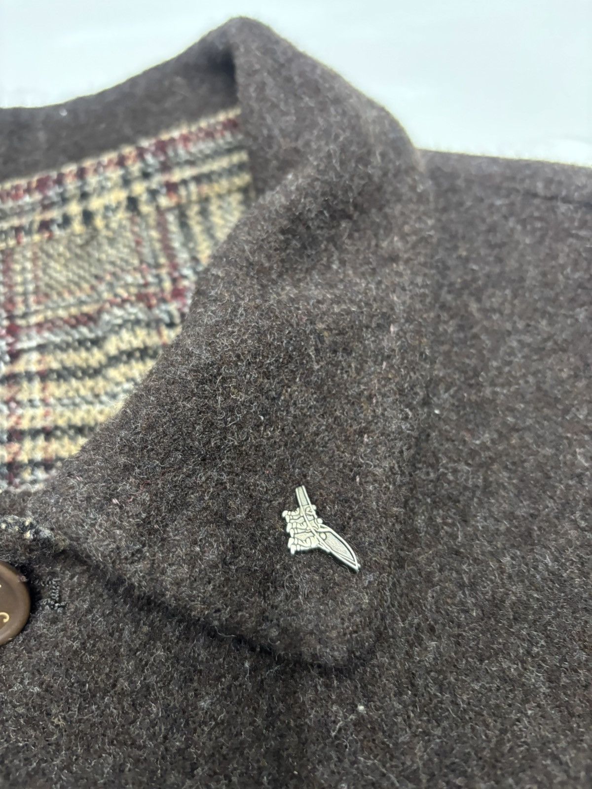 Issey Miyake Henry Cottons 80s Herringbone French Hunting Jacket Size US M / EU 48-50 / 2 - 20 Thumbnail