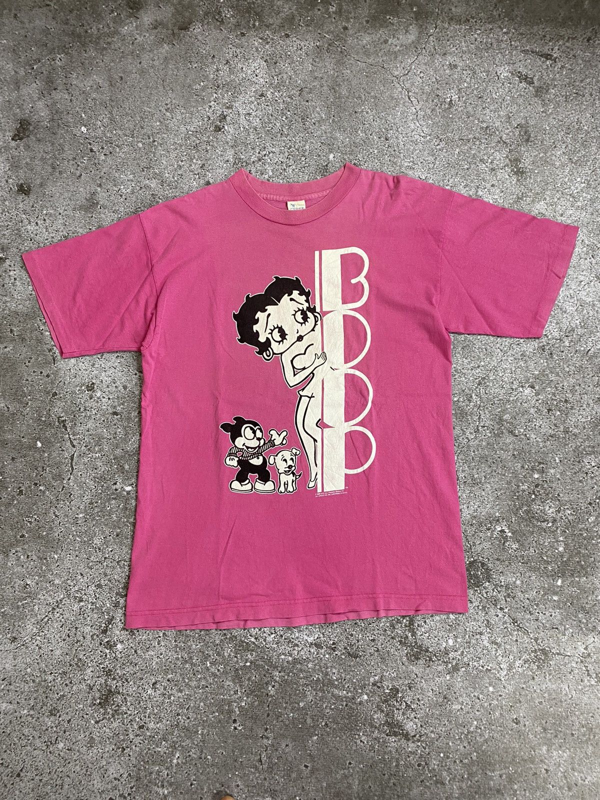 Vintage Vintage Betty boop 1989 t shirt Size US L / EU 52-54 / 3 - 1 Thumbnail