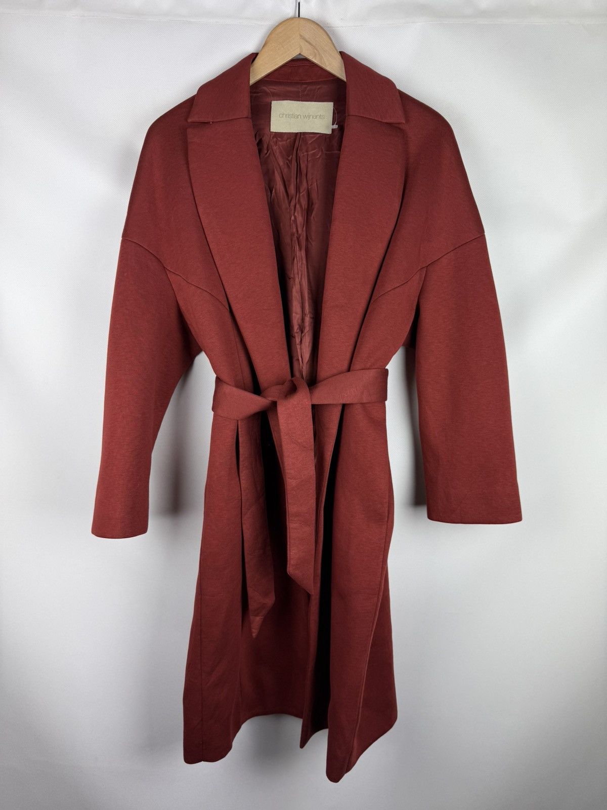 Christian Wijnants × Designer Christian Wijnants Ladies Belted Viscose Coat Jacket Size 40 Size M / US 6-8 / IT 42-44 - 20 Thumbnail