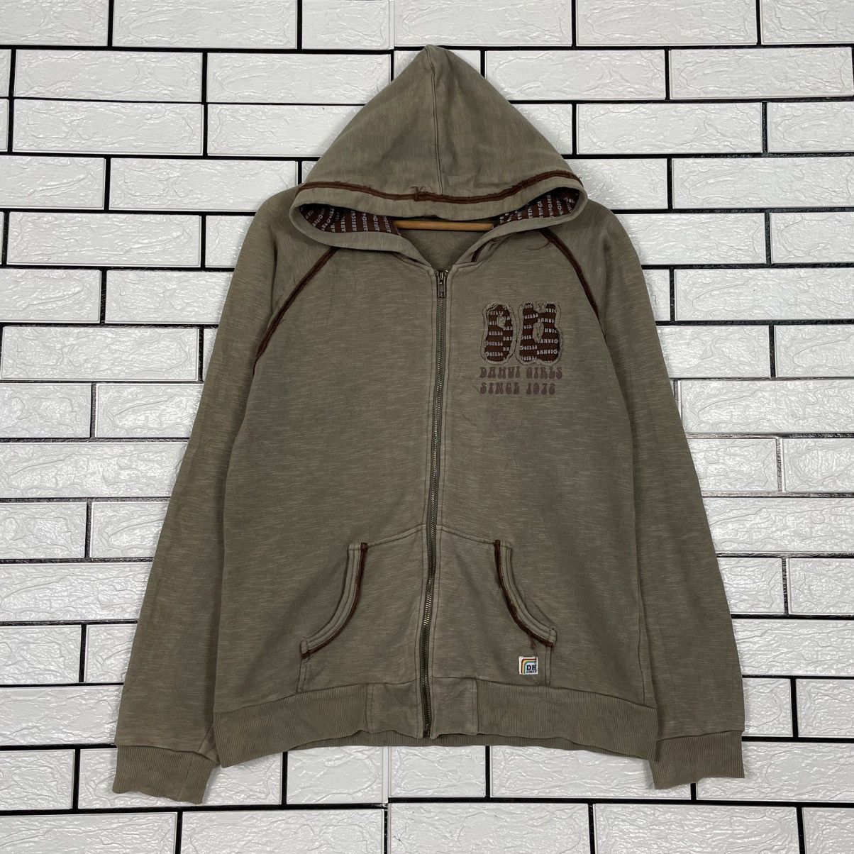 Japanese Brand Dahui Girls Surf Hoodie Size M / US 6-8 / IT 42-44 - 1 Thumbnail