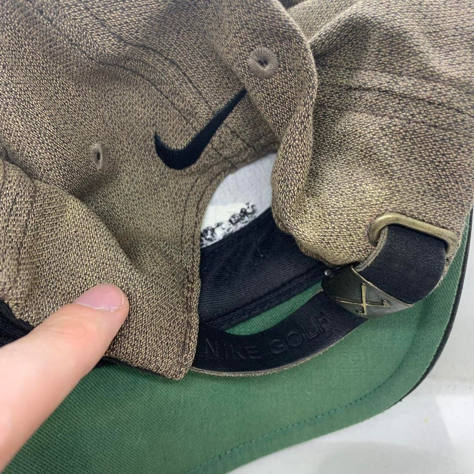 Nike vintage 90’s NIKE GOLF LEGENDS TRAIL strap back dad hat cap Size ONE SIZE - 4 Thumbnail