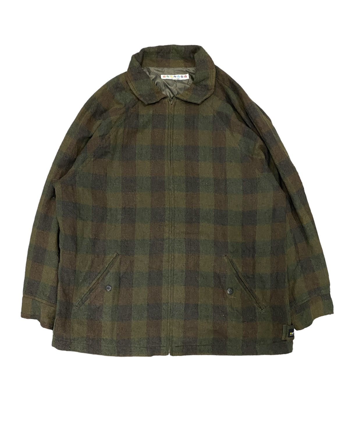 Swagger AW1999 Checked wool jacket Size US XL / EU 56 / 4 - 1 Thumbnail
