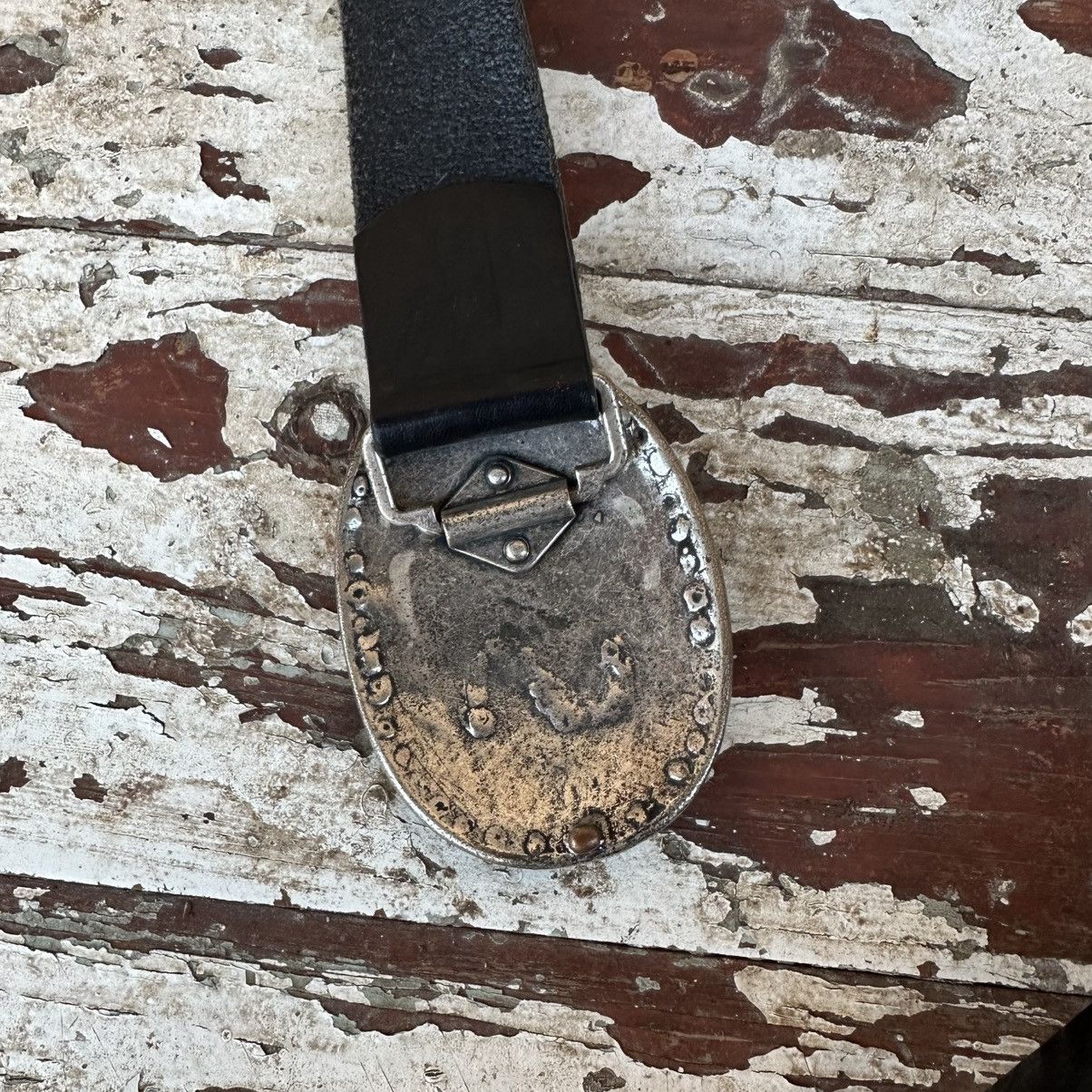 Japanese Brand Vintage Japan Leather Belt SC Size 93 cm Western Y2K 00s USA Size ONE SIZE - 9 Thumbnail